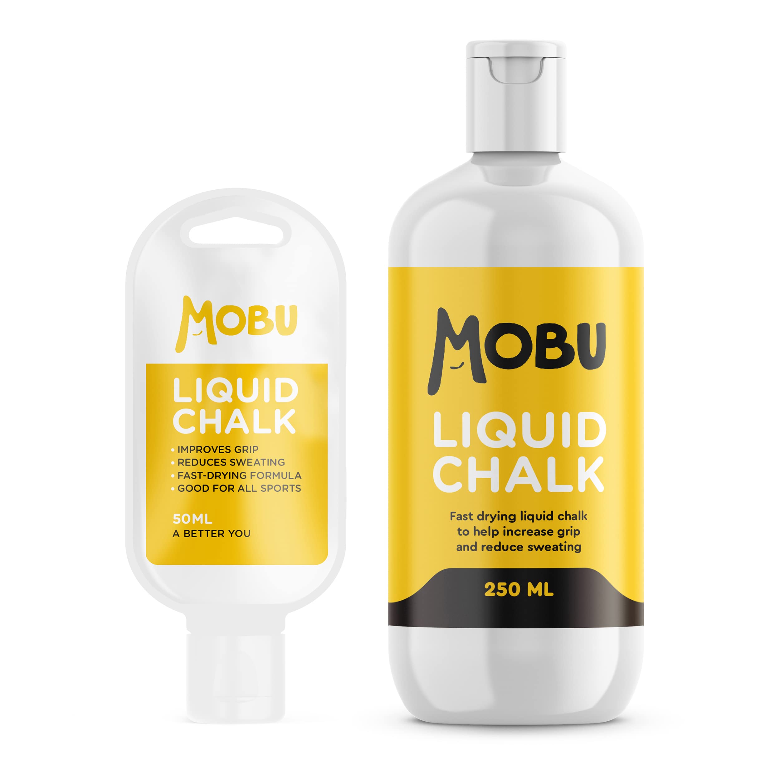 MOBU Liquid Chalk | Hand Chalk for Sweat-Free Hands | Superior Grip for Weightlifting, Gymnastics, Rock Climbing, Bouldering, Pole Dancing and Fitness, CrossFit, Bodybuilding