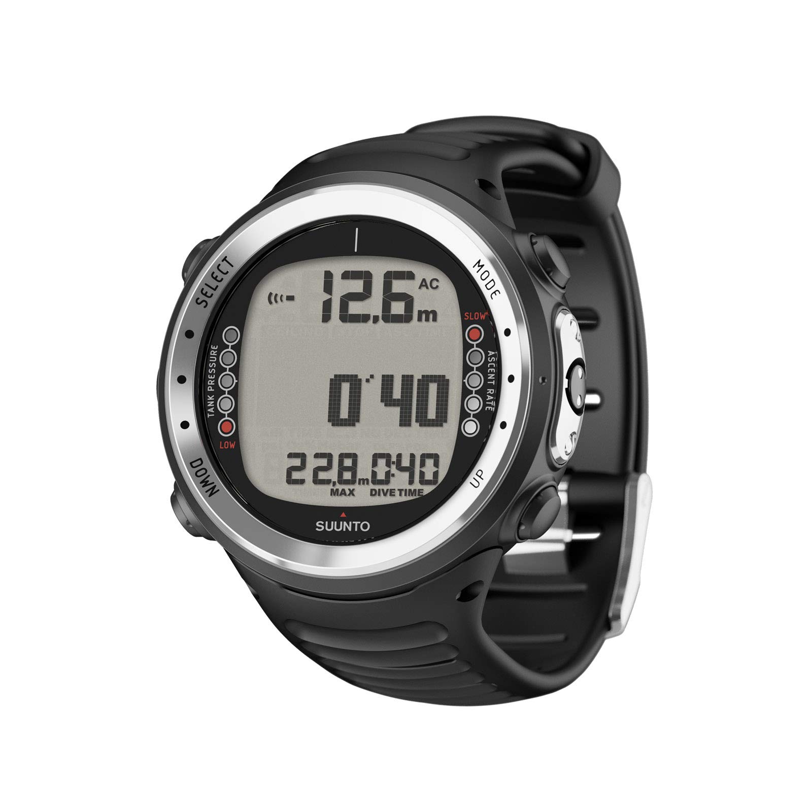 SUUNTOD4I Diving Watch With Black Strap