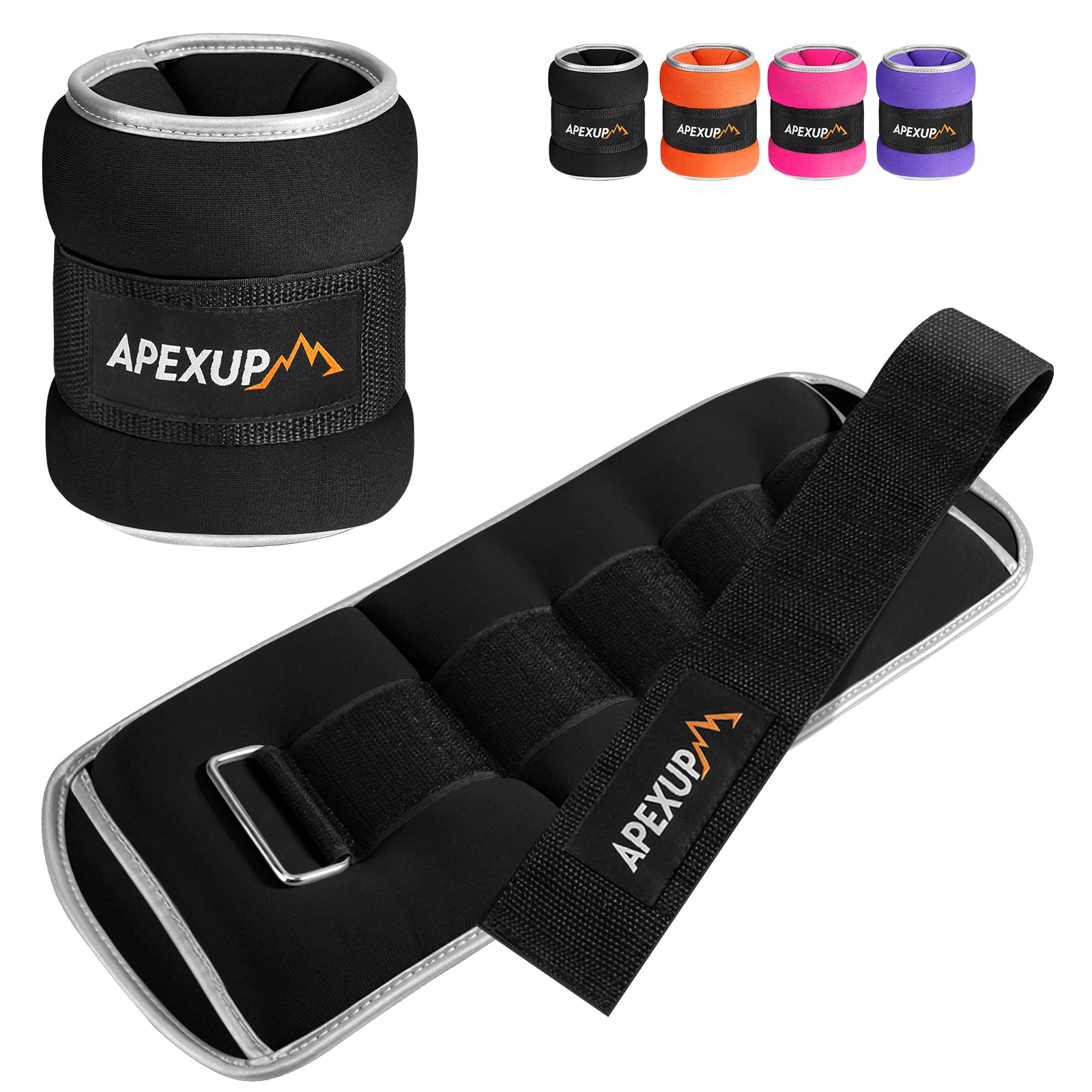 APEXUP Ankle Weights Sets for Men Women Kids, Soft Breathable Leg Arm Wrist Weight for Training Yoga Workout Walking