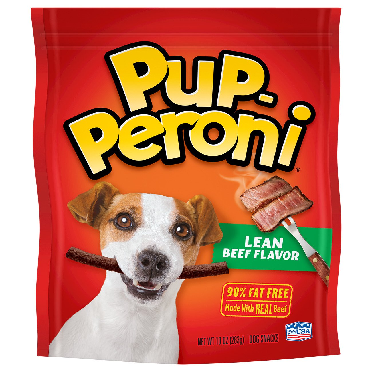 Pup-PeroniLean Beef Flavor Dog Treats, 10-Ounce Bag