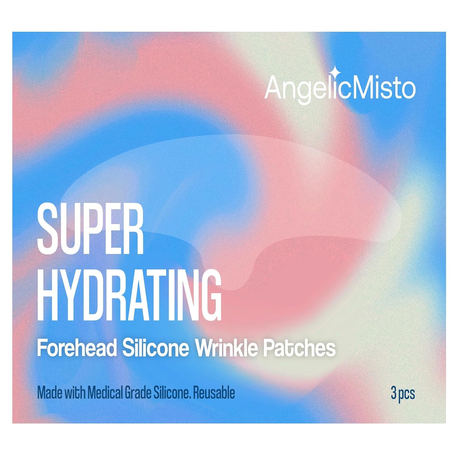 Silicone Forehead Wrinkle Patches: Reusable Silicone Anti Wrinkle Patches - Overnight Use for Best Results - 3 PCs