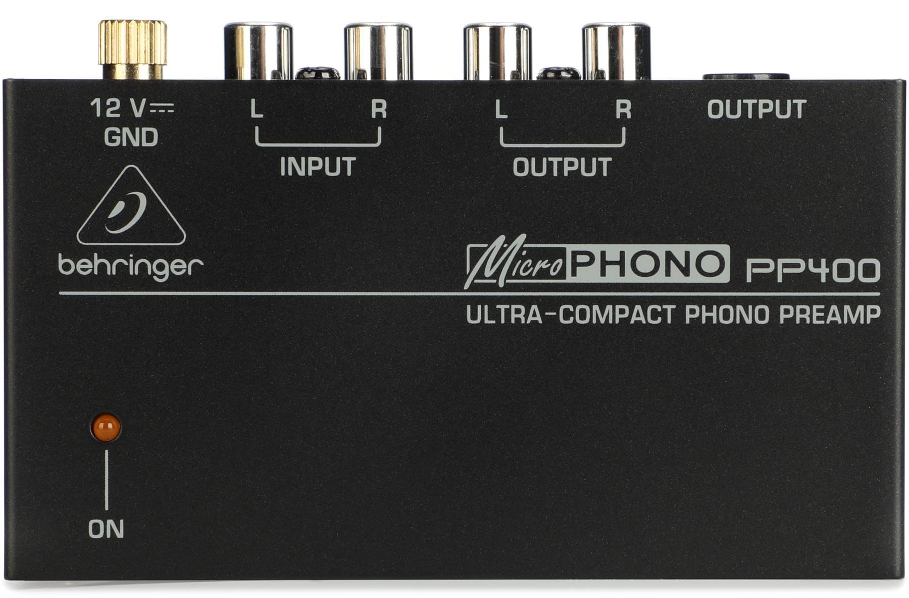 Behringer MICROPHONO PP400 Phono Preamp, Multi, 1 Paquet / S, RCA