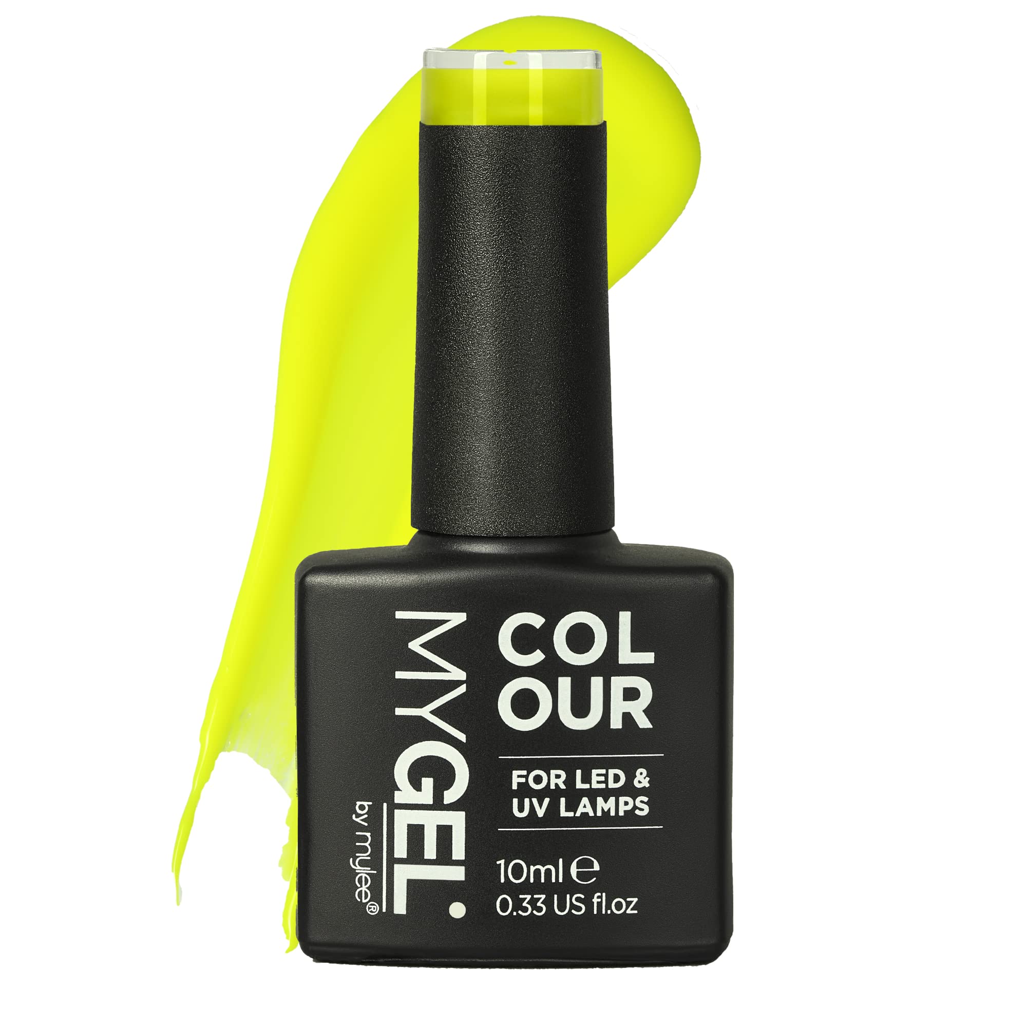 MYGEL by Mylee Nail Gel Polish 10ml [You Had Me at Yellow] UV/LED Soak-Off Nail Art Manicure Pedicure for Professional, Salon & Home Use [Neon Range] - Long Lasting & Easy to Apply