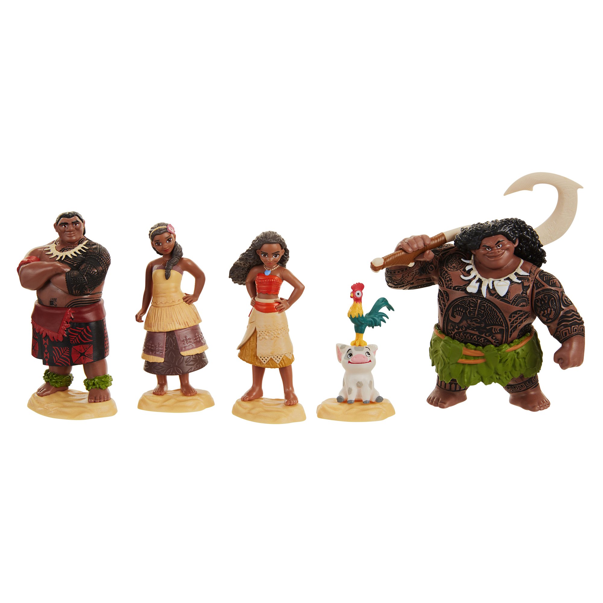 Vaiana 5 Piece Family Figure Set