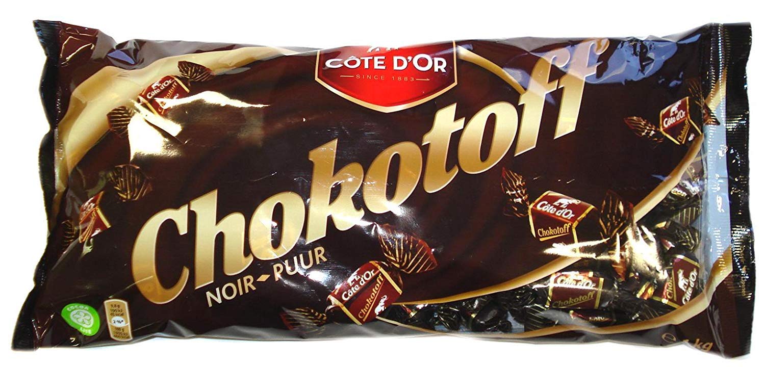 Cote d'Or - Chokotoff (Belgium Chocolate Covered Toffees) (35 Oz.)