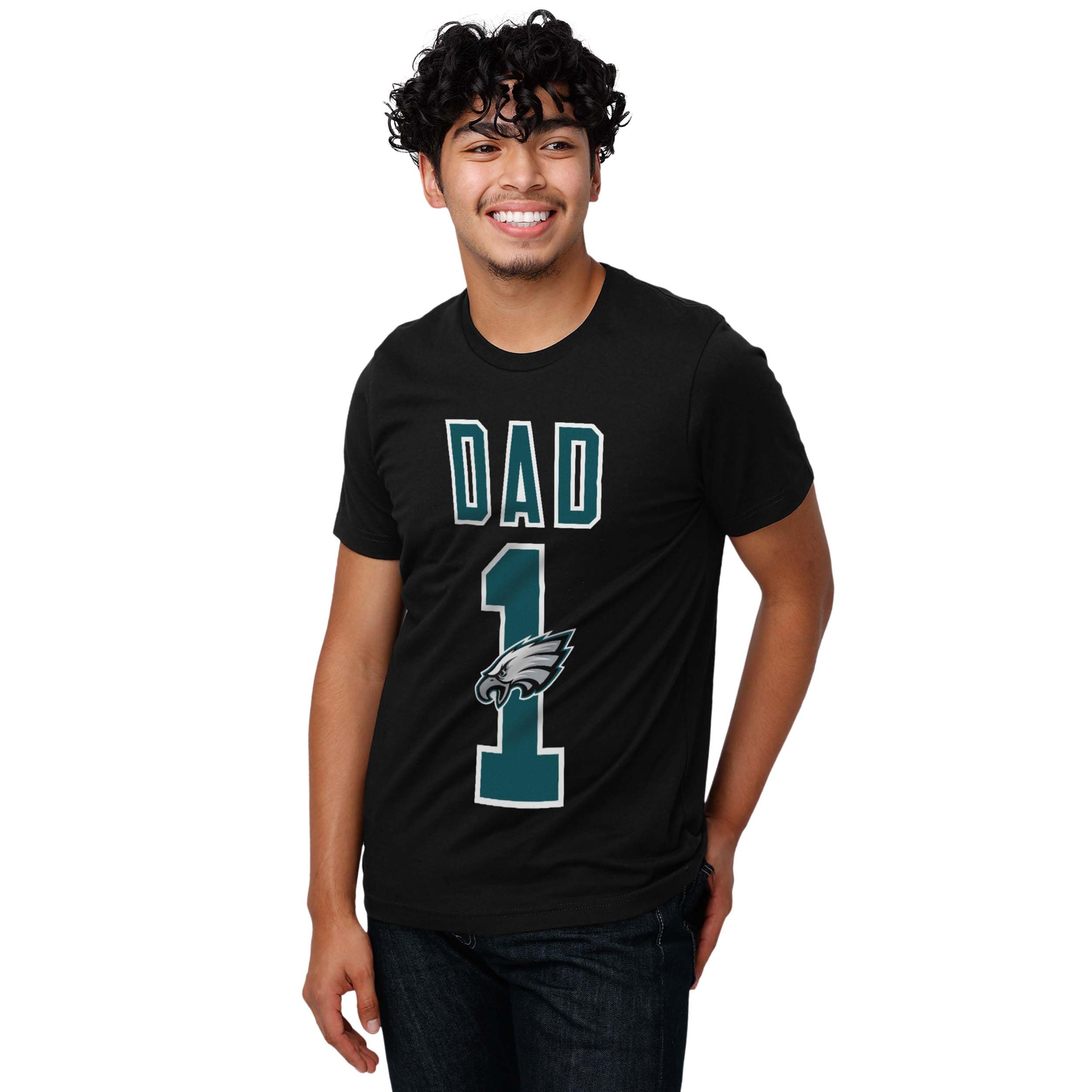 FOCO Men's NFL Team Logo Tee 1 Dad T-Shirt