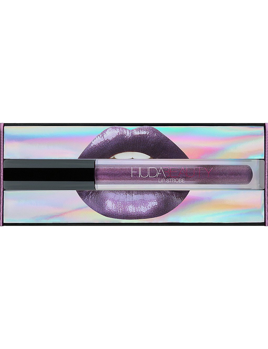 HUDABEAUTY BEAUTY LIP GLOSS LIP STROBE –MOODY