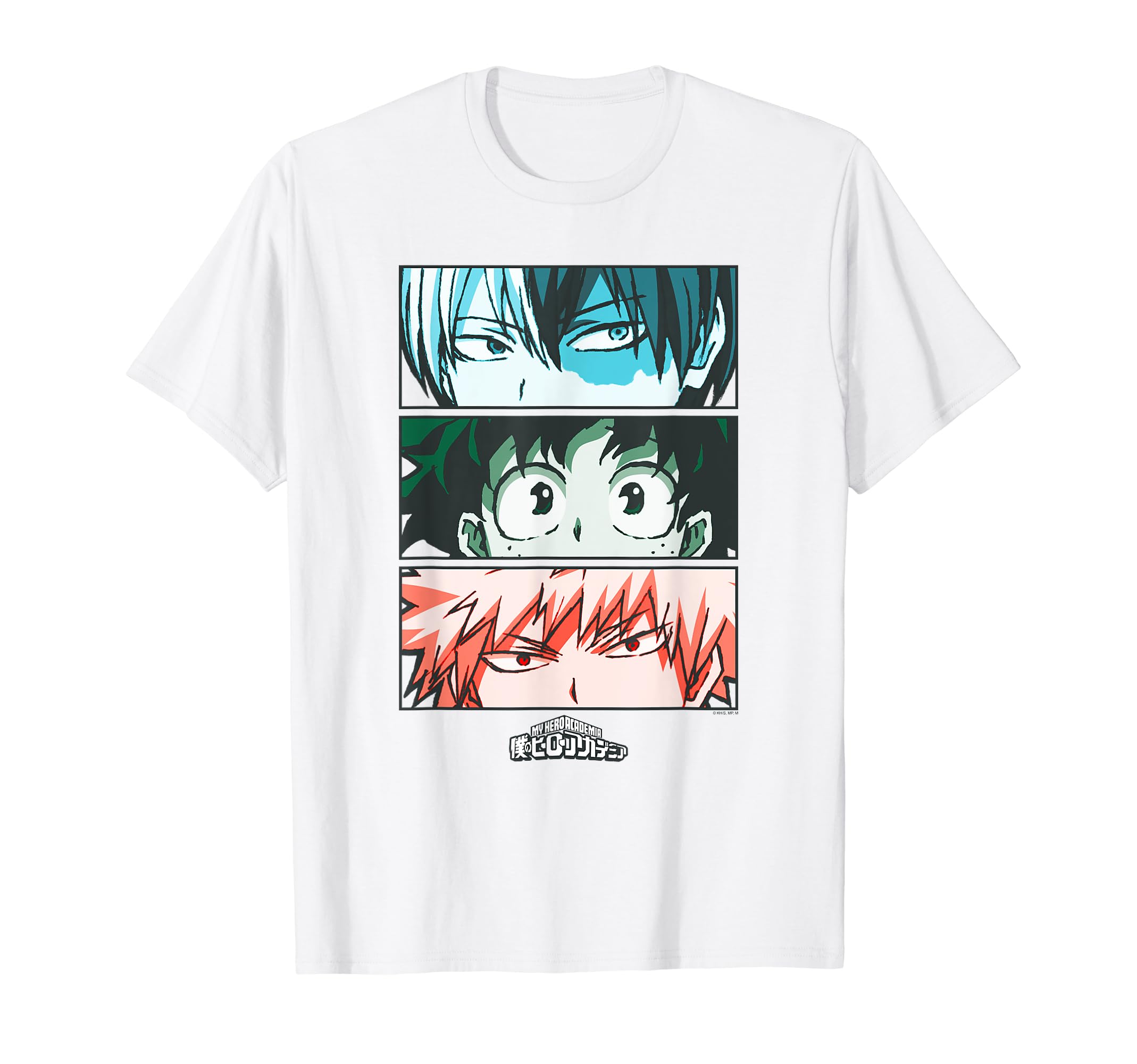 My Hero AcademiaRipple Junction x My Hero Academia Todoroki Deku Anime T-Shirt