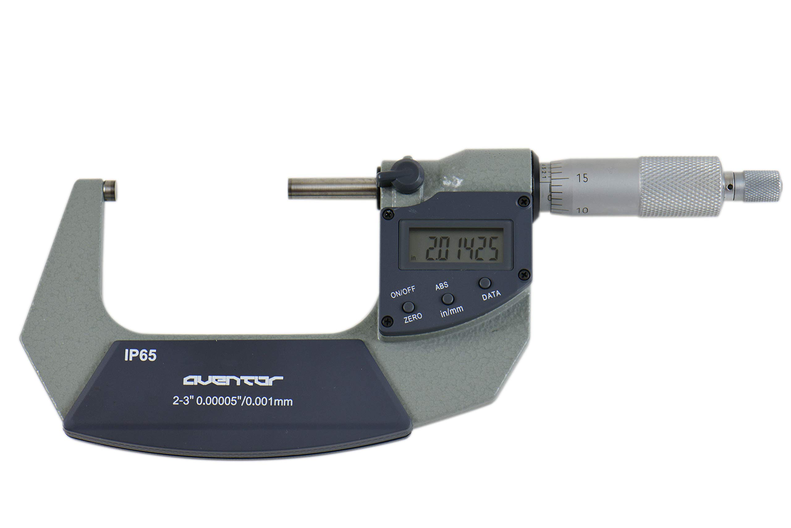 AVENTOR 2-3 Inch IP65 Electronic Digital Outside Micrometer Coolant Proof 303-3625 S]