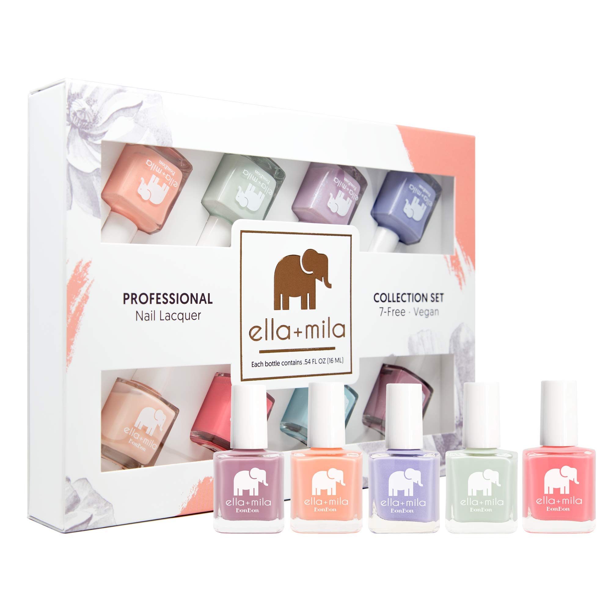 ella+mila Nail Polish, BonBon Collection - (8-Pack)