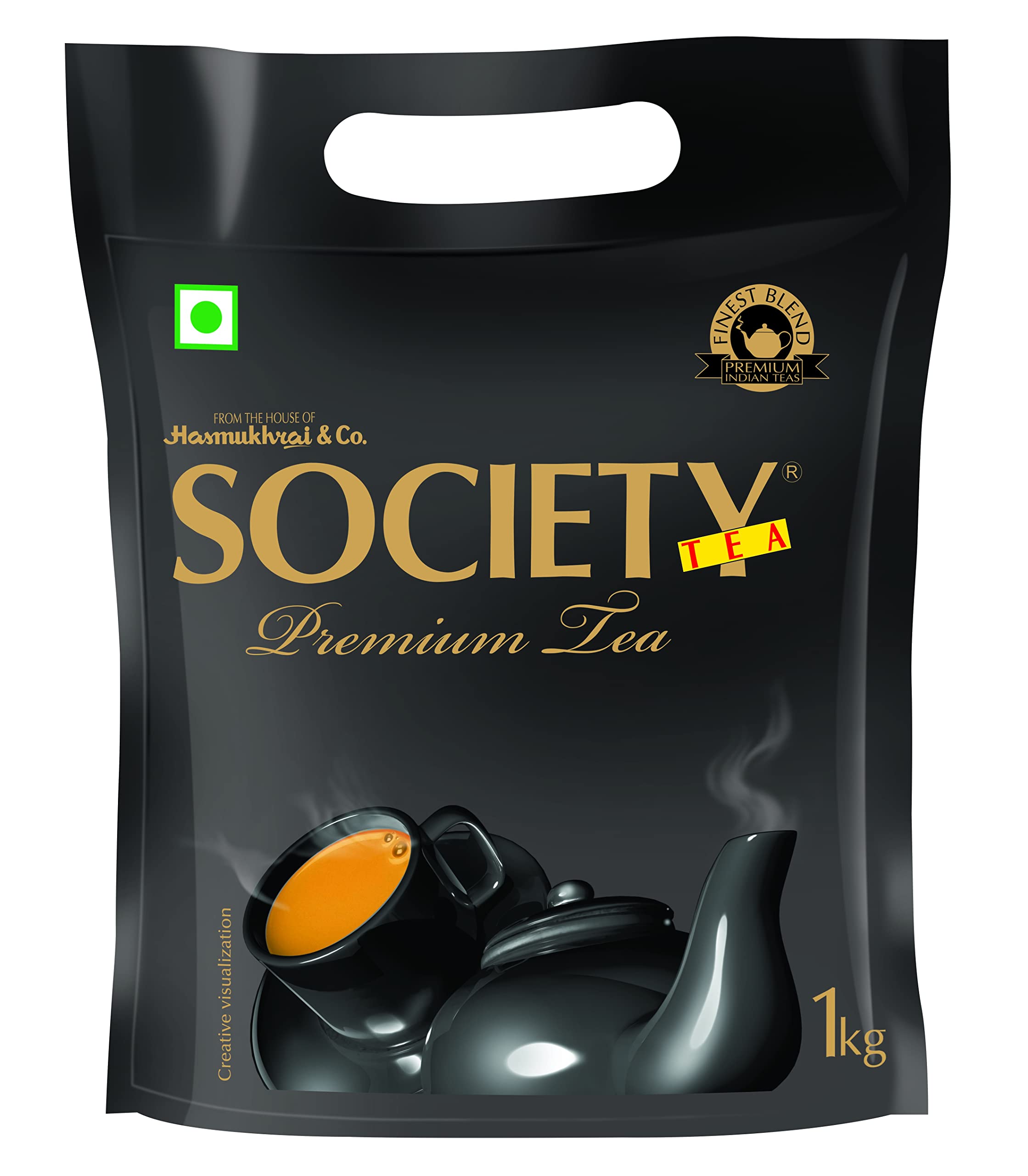 Society Premium Tea | Premium Leaf Tea | Strong & Robust Blend | Kadak Chai | Special blend from Finest tea gardens of Assam | 1 kg pack