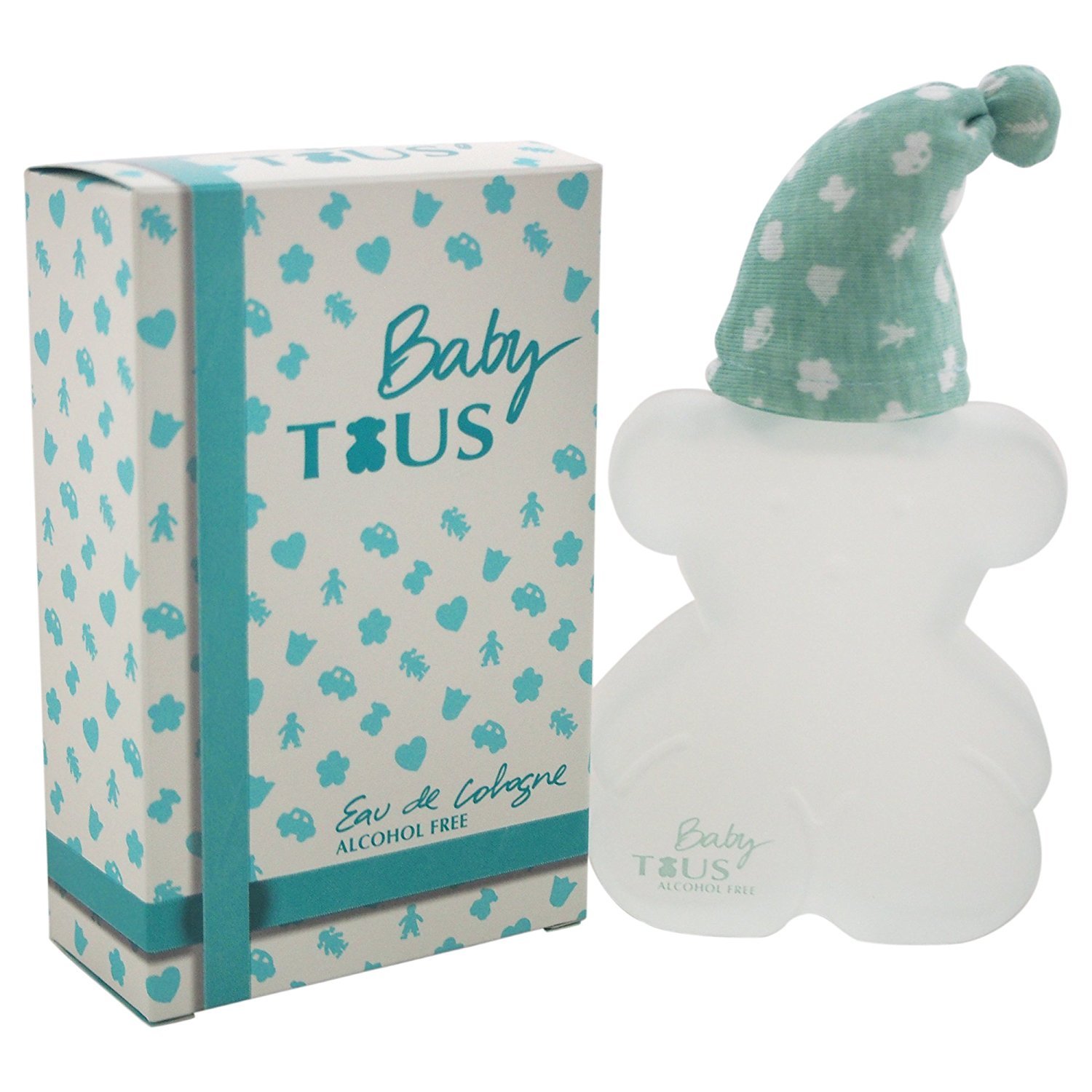 TOUSBaby Eau De Cologne With Spray Alcohol Free for Men - 100 ml