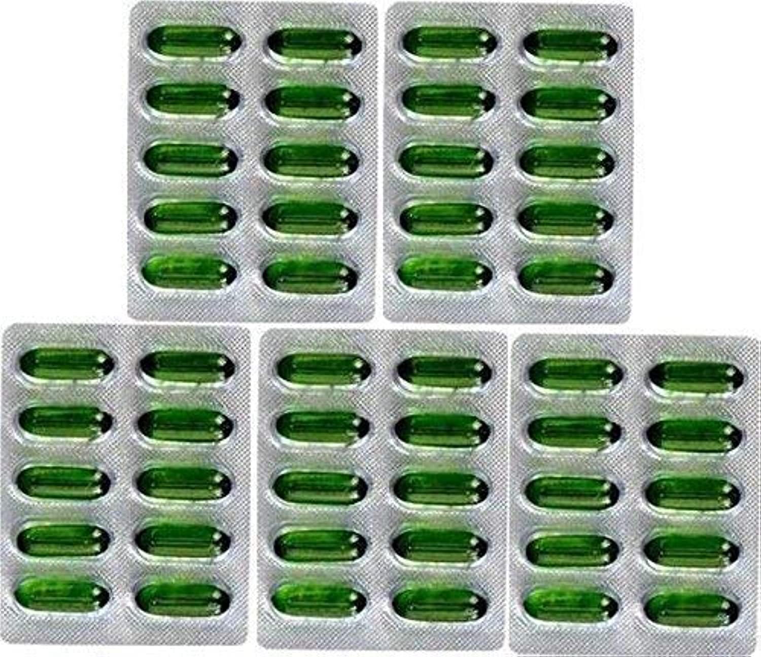 Merck Evion Vitamin E Capsules for Glowing Face, Strong Hair, Acne, Nails, Skin, 400mg- 50 Pieces