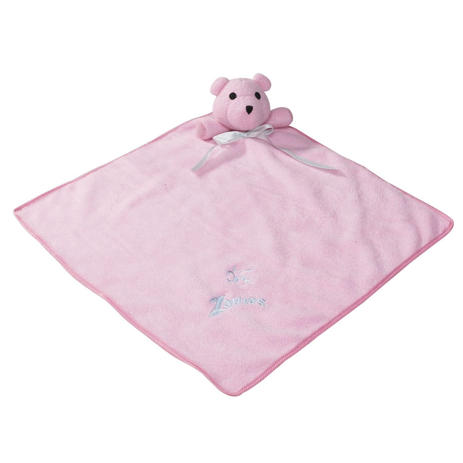 Zanies Snuggle Bear Blanket Dog Toys, Pink