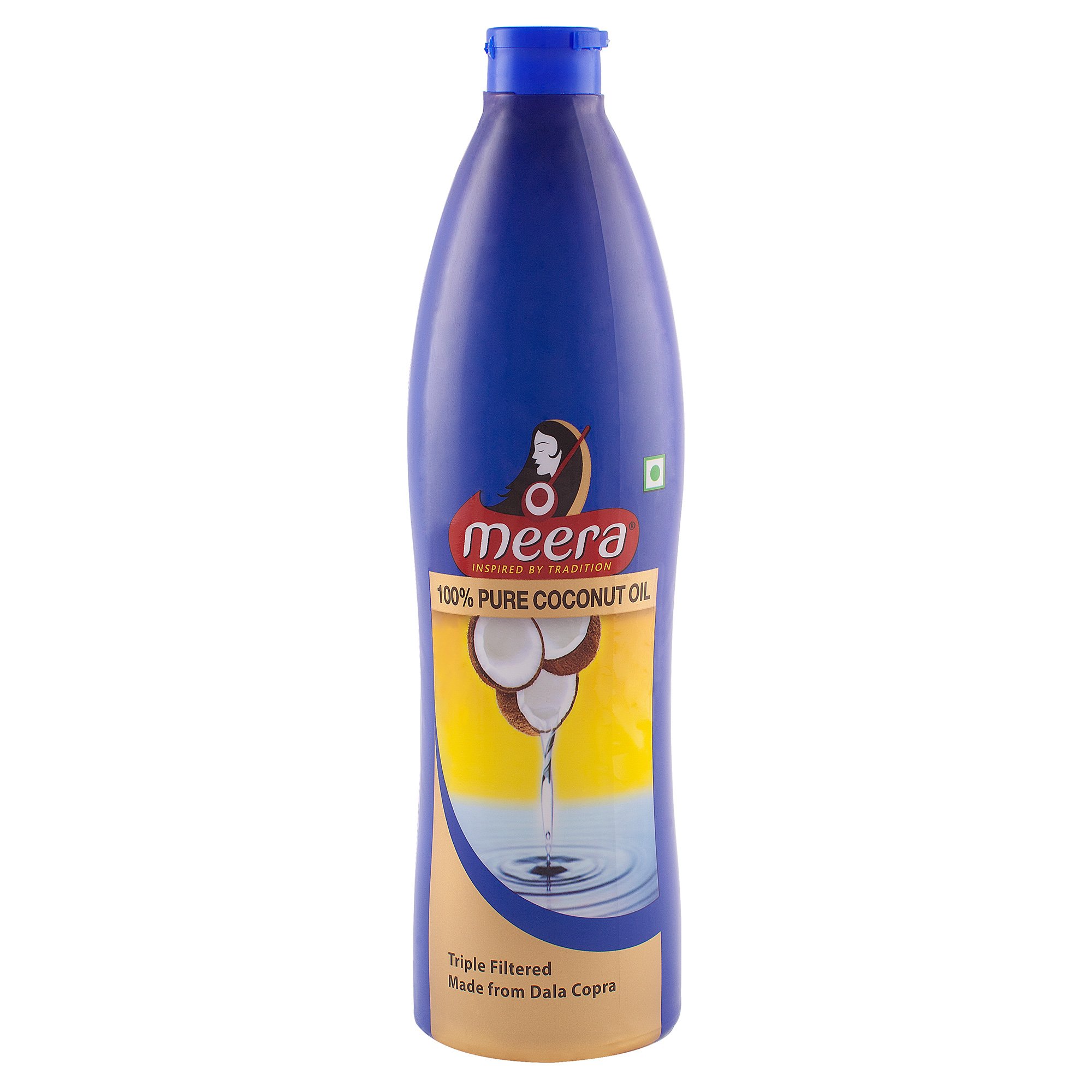 Meera Pure Coconut Hair Oil, 500ml, multi