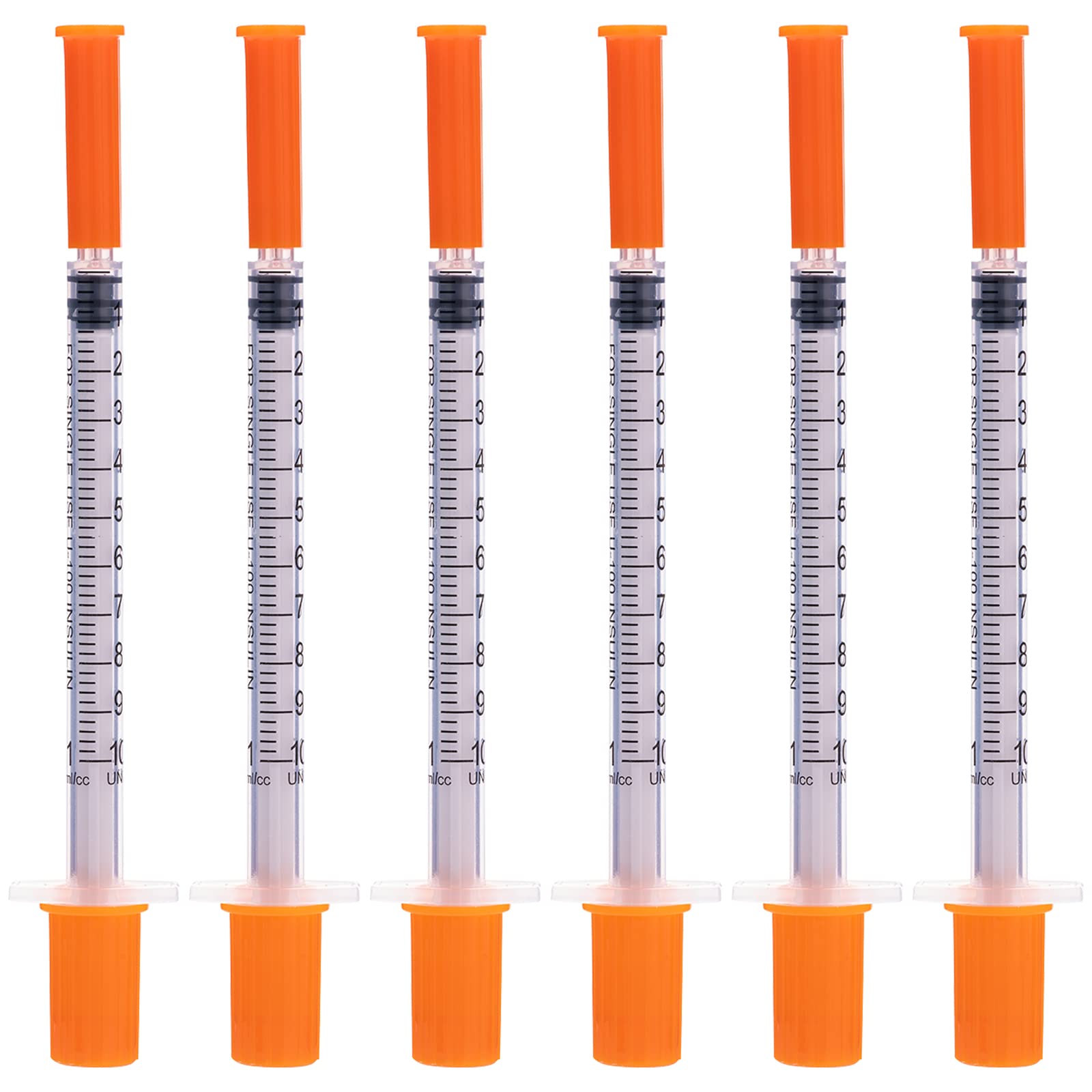 1ml 0.3x13mm Plastic Multiple Uses Measuring Tools, Individually Wrapped (20)