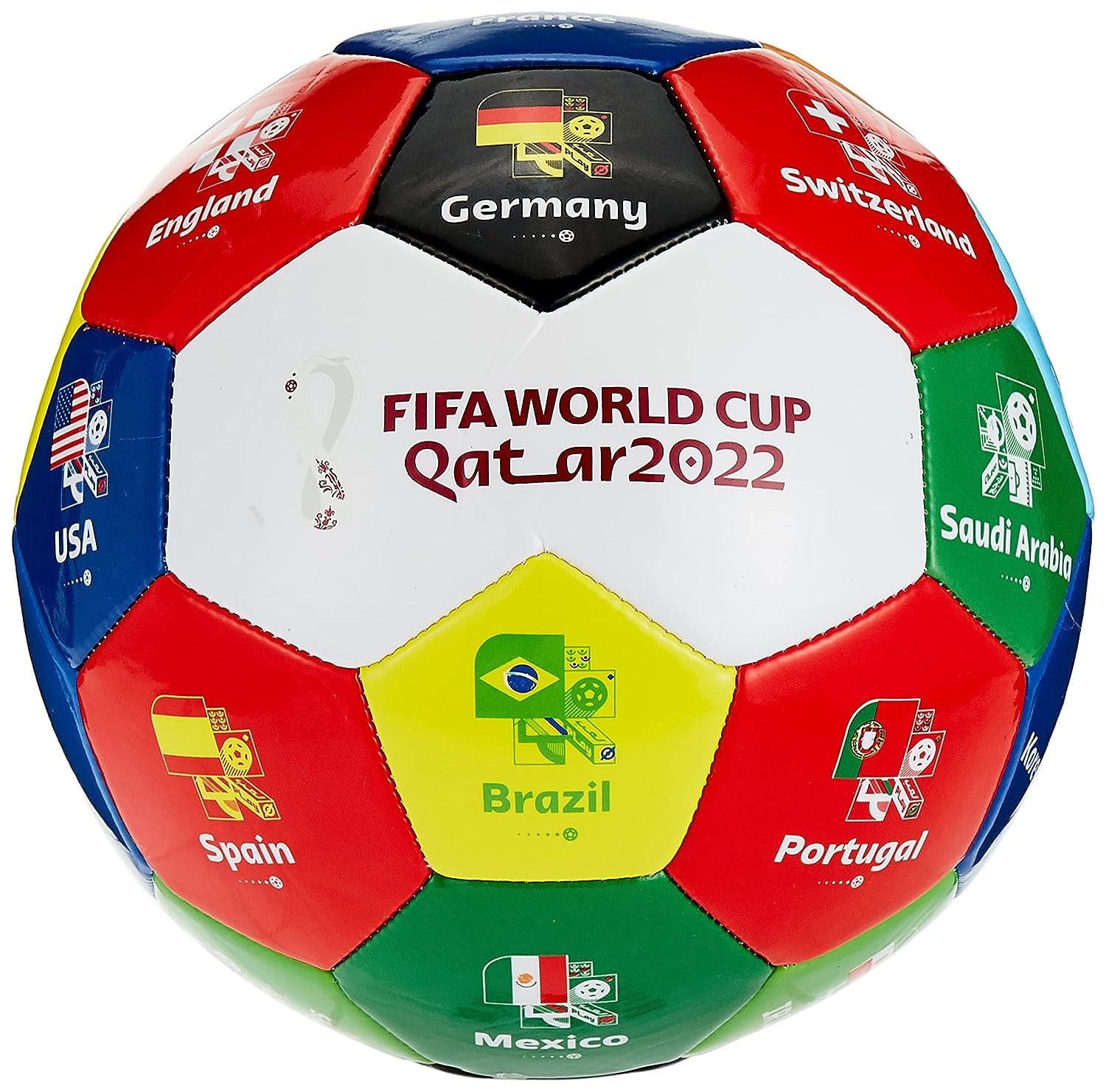 Fifa World Cup Qatar 2022 Football Qualifier Series Size 5 Multicolor, QC320054