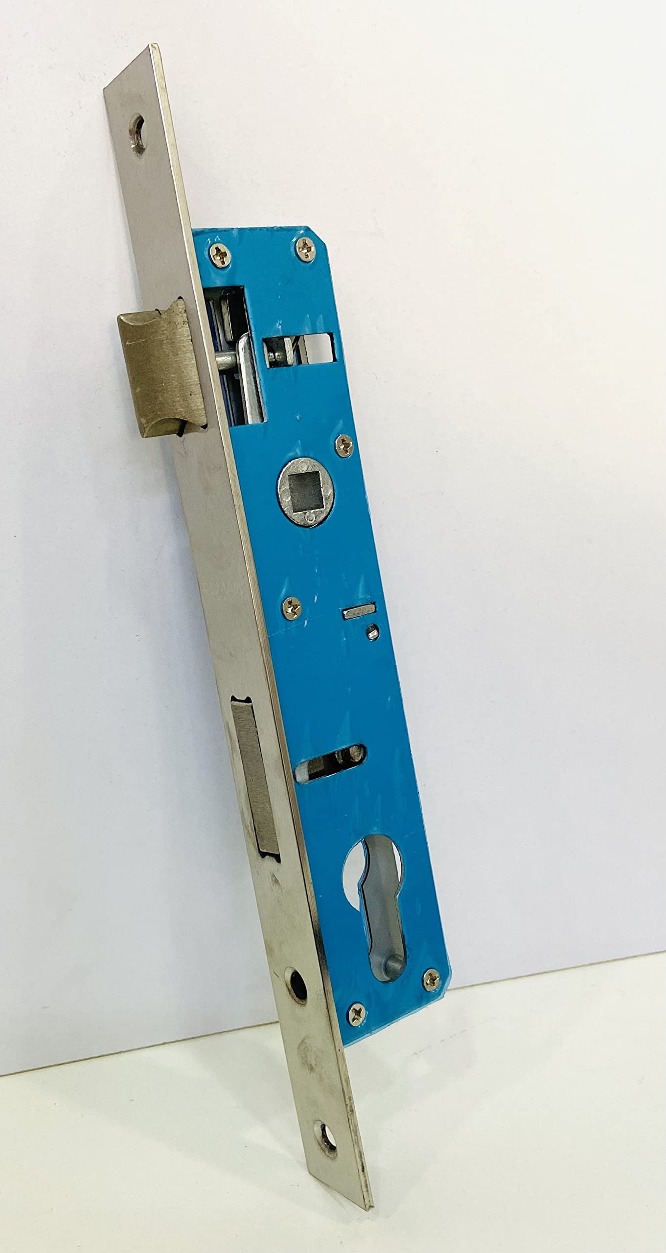 Romax Mortise Sash lock for Aluminium Door, Lock Body With Heavy Duty Stainless Steel Front Plate And Lock Body, Standard Size, 85mm Centre backset available 20mm, 25mm, 30mm 1pc Set (30mm)