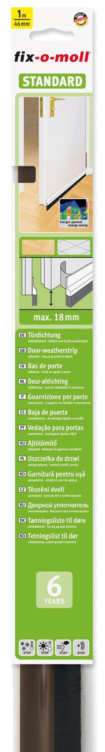 Fix-O-MollDOOR WEATHER STRIP