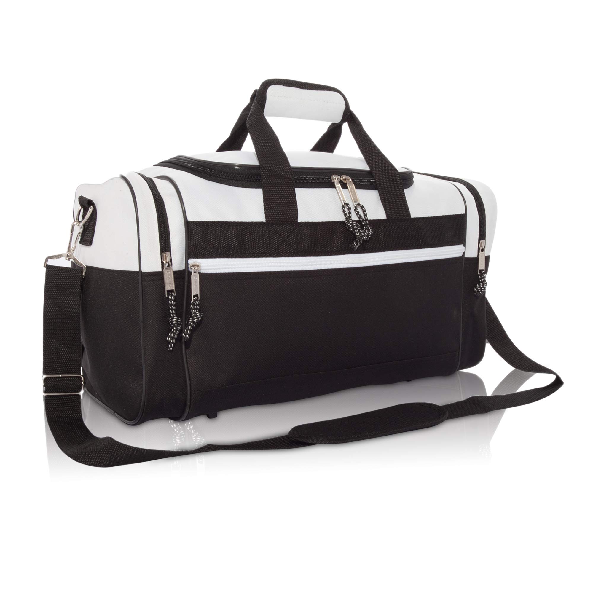 DALIX17" Blank Duffle Bag Duffel Bag Travel Size Sports Durable Gym Bag