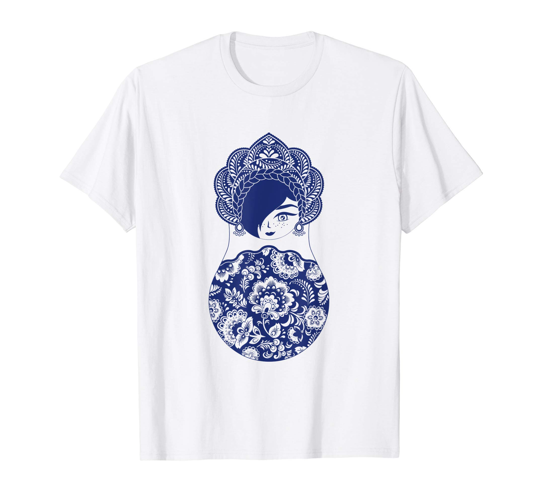 Matryoshka Katharina / Kokoshnik / Flowers / Bohemian / Boho T-Shirt