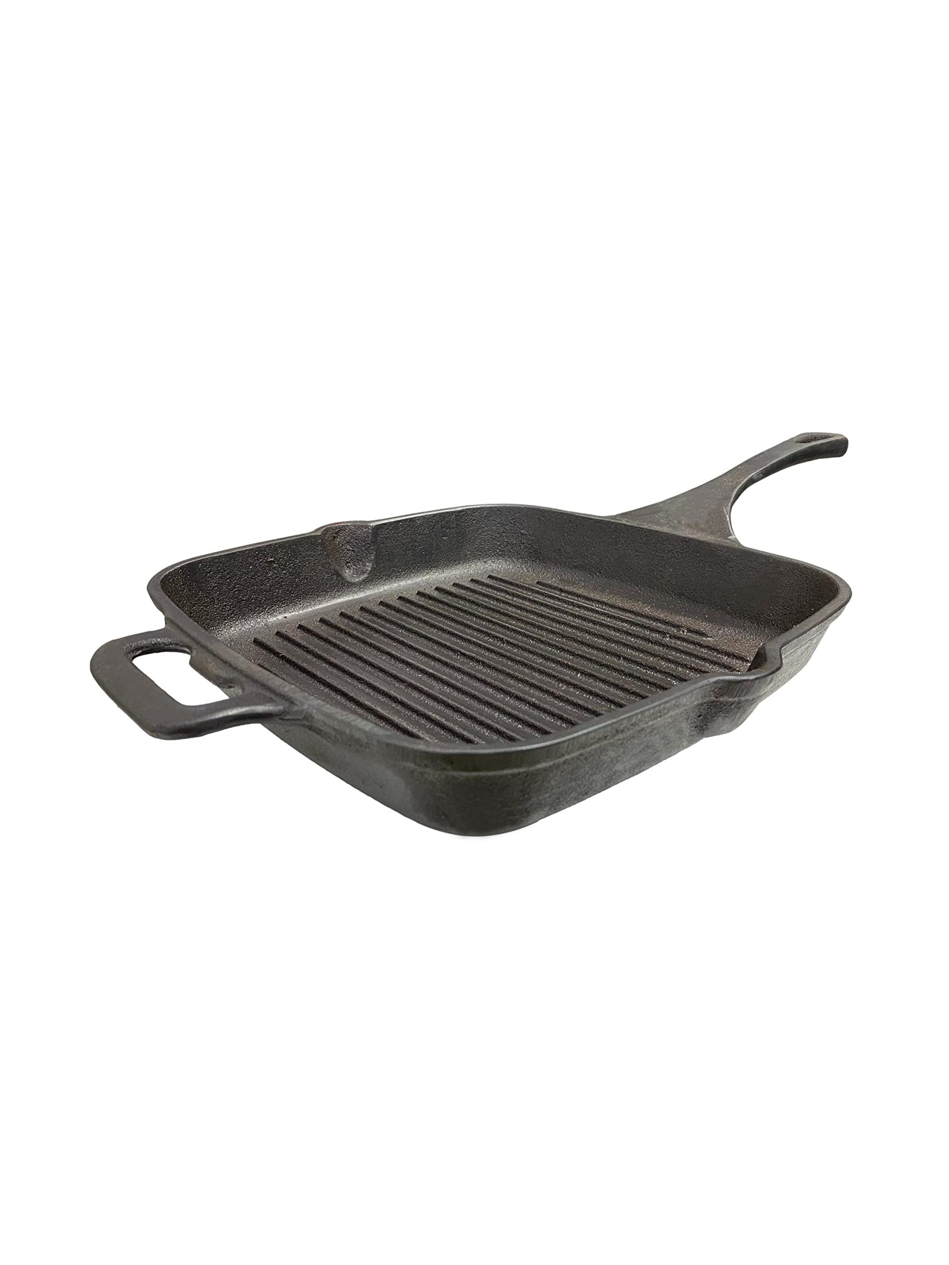 Ayda Pre-Seasoned Cast Iron Grill Pan Black 26cm