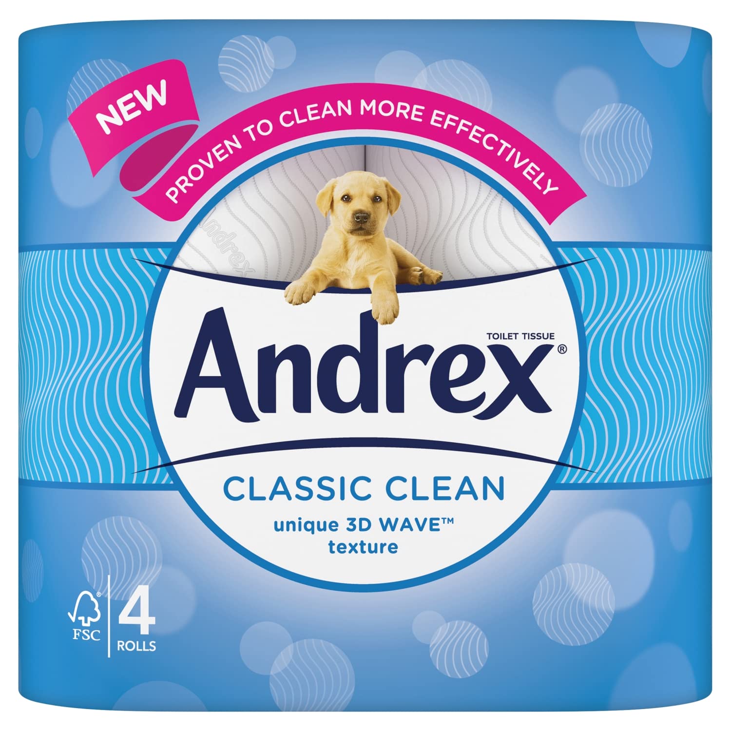 ANDREX T/Rolls 4 Pack White PMœ2.50