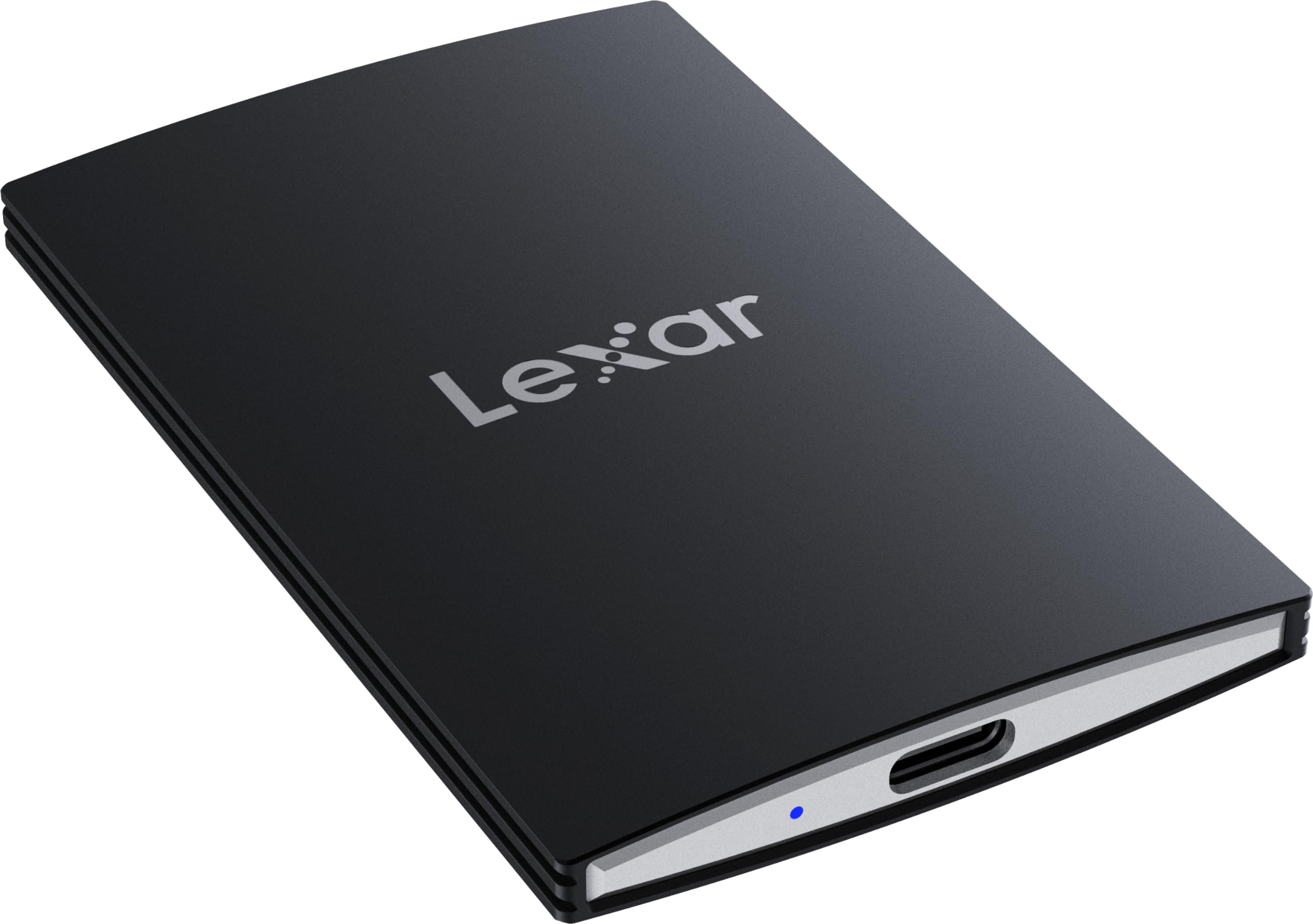 Lexar2TB SL500 Portable SSD, Up to 2000MB/s Read, Compatible w/Type-C Laptops, iPhone 15, Smartphones, Tablets, PS5, Xbox, USB 3.2 Gen 2x2, Slim and Lightweight, External SSD (LSL500X002T-RNBNU)