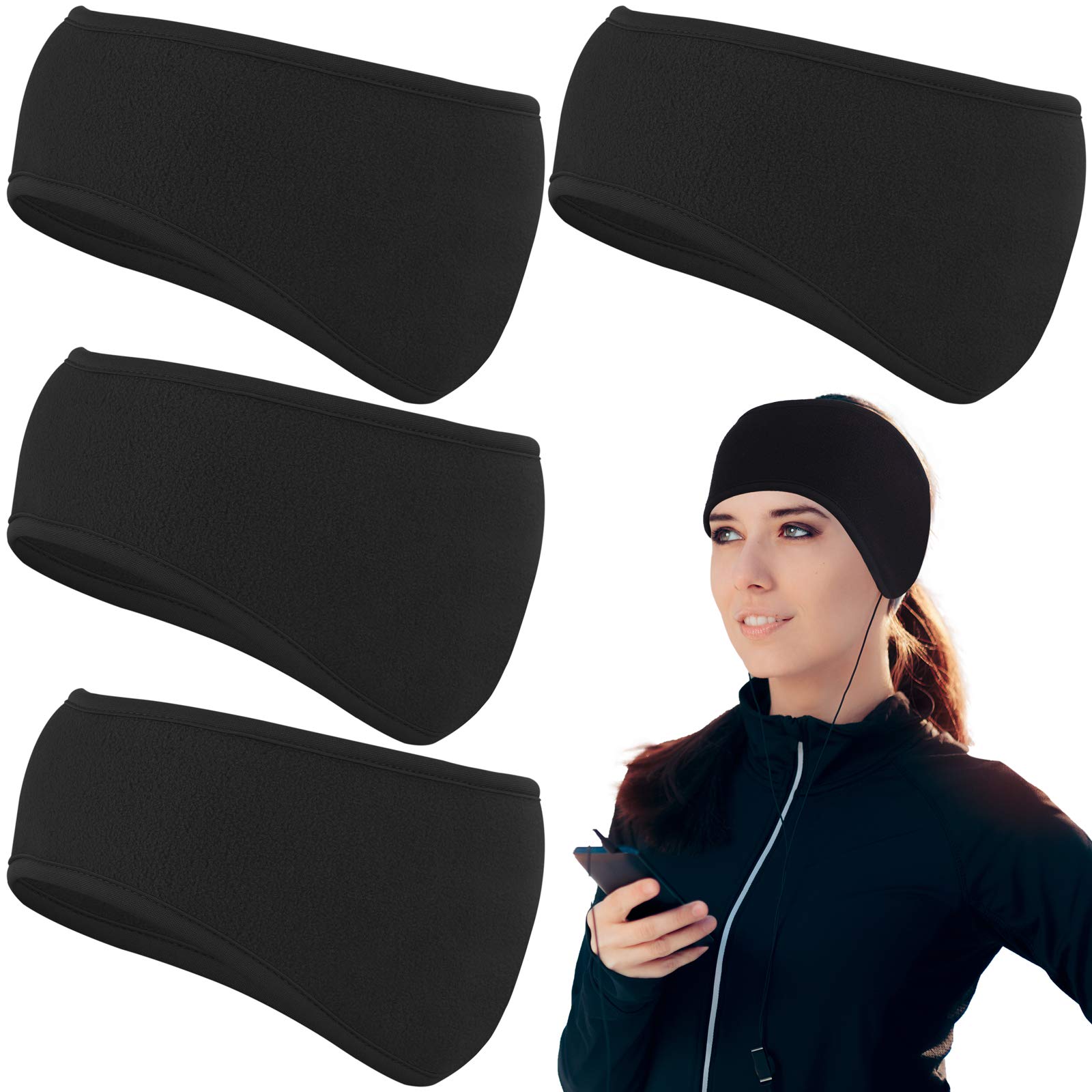 URATOT Ear Warmer Headbands Winter Ear Warmers Headband for Men and Women Outdoor Fitness Headbands