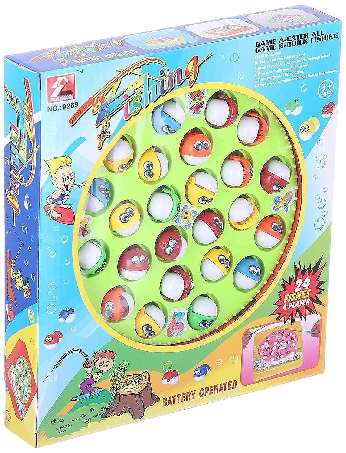 Pei Song Fishing Game for Kids - 24 Fish