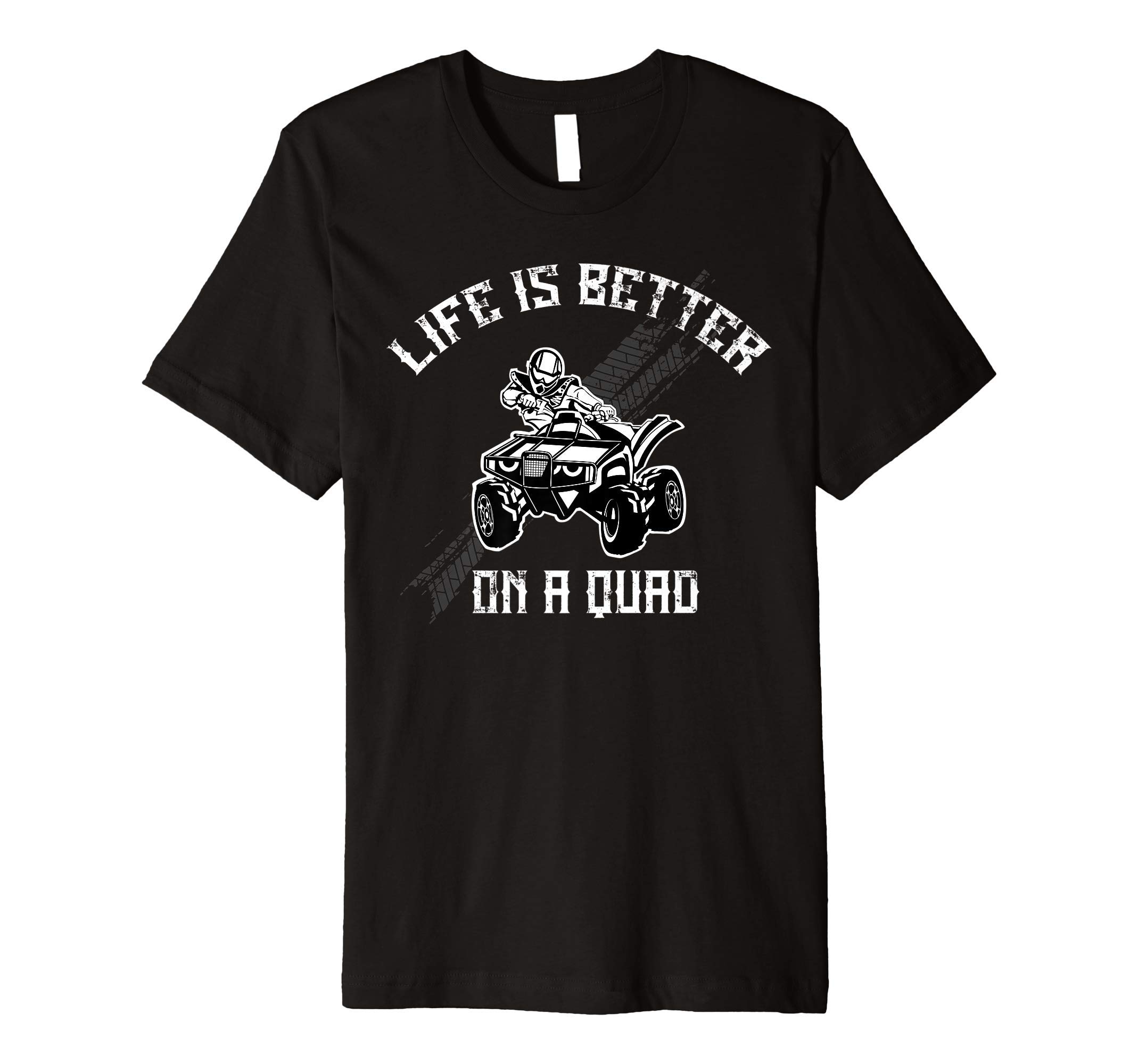 Funny ATV Quad 4 Wheeler Shirt ATV T-Shirt Premium T-Shirt