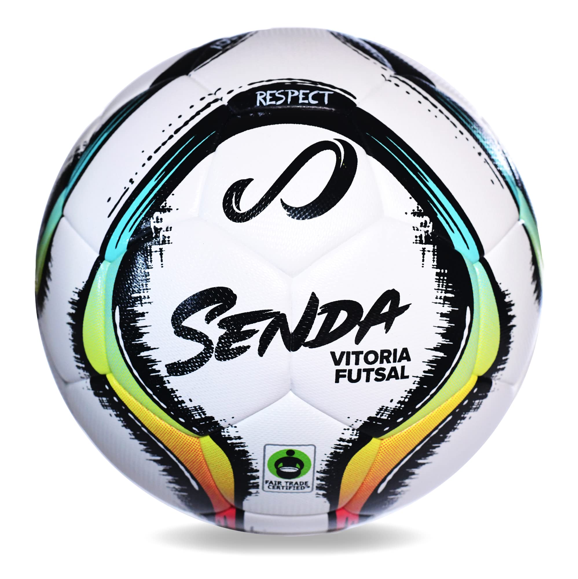 SENDA Vitoria Premium Match Futsal Ball, Fair Trade Certified