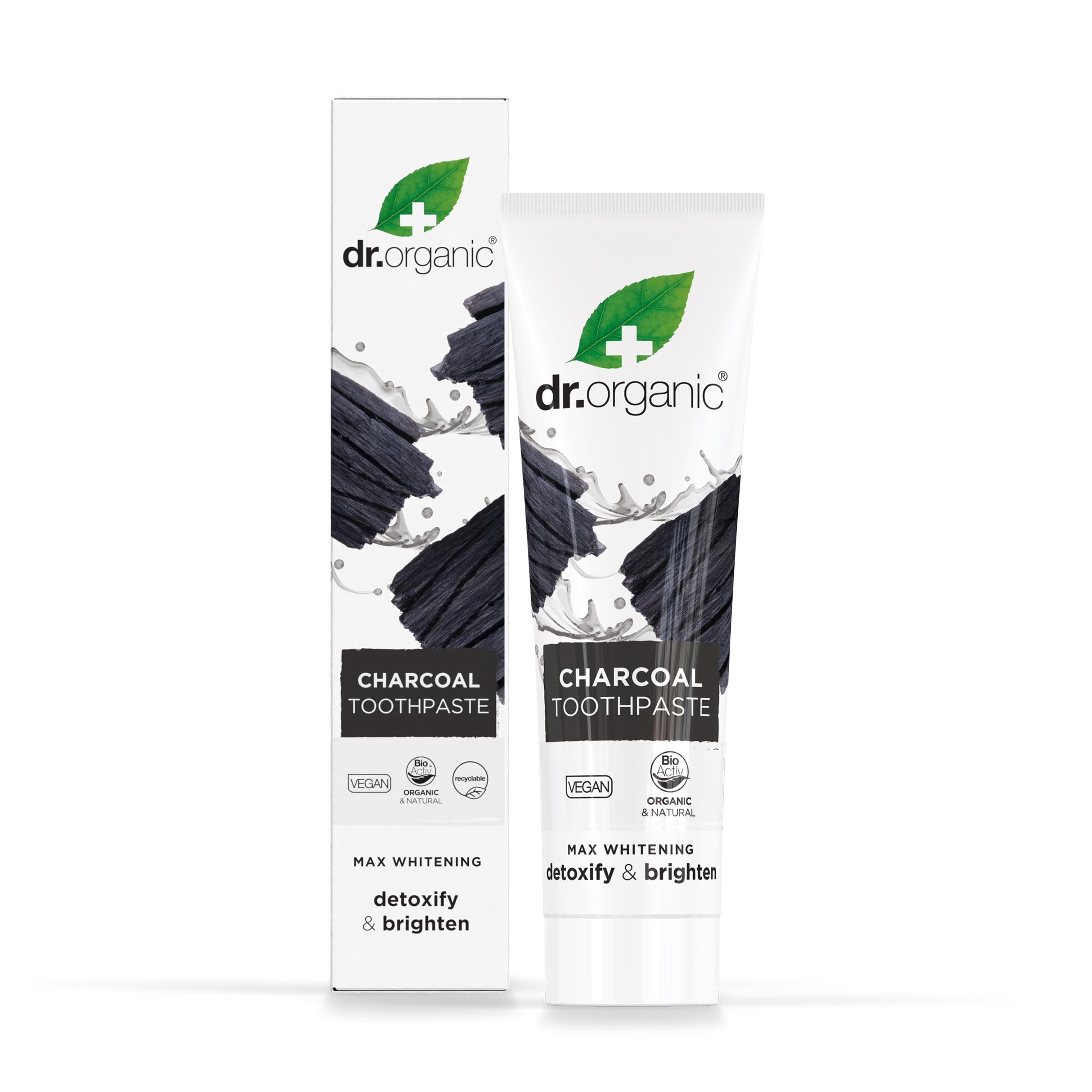 Dr Organic Extra Whitening Charcoal Toothpaste 100ml