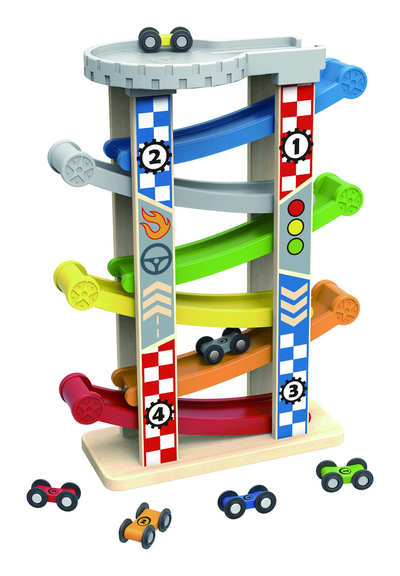 Tooky Toy TK498 Wooden Slope Tower-Large