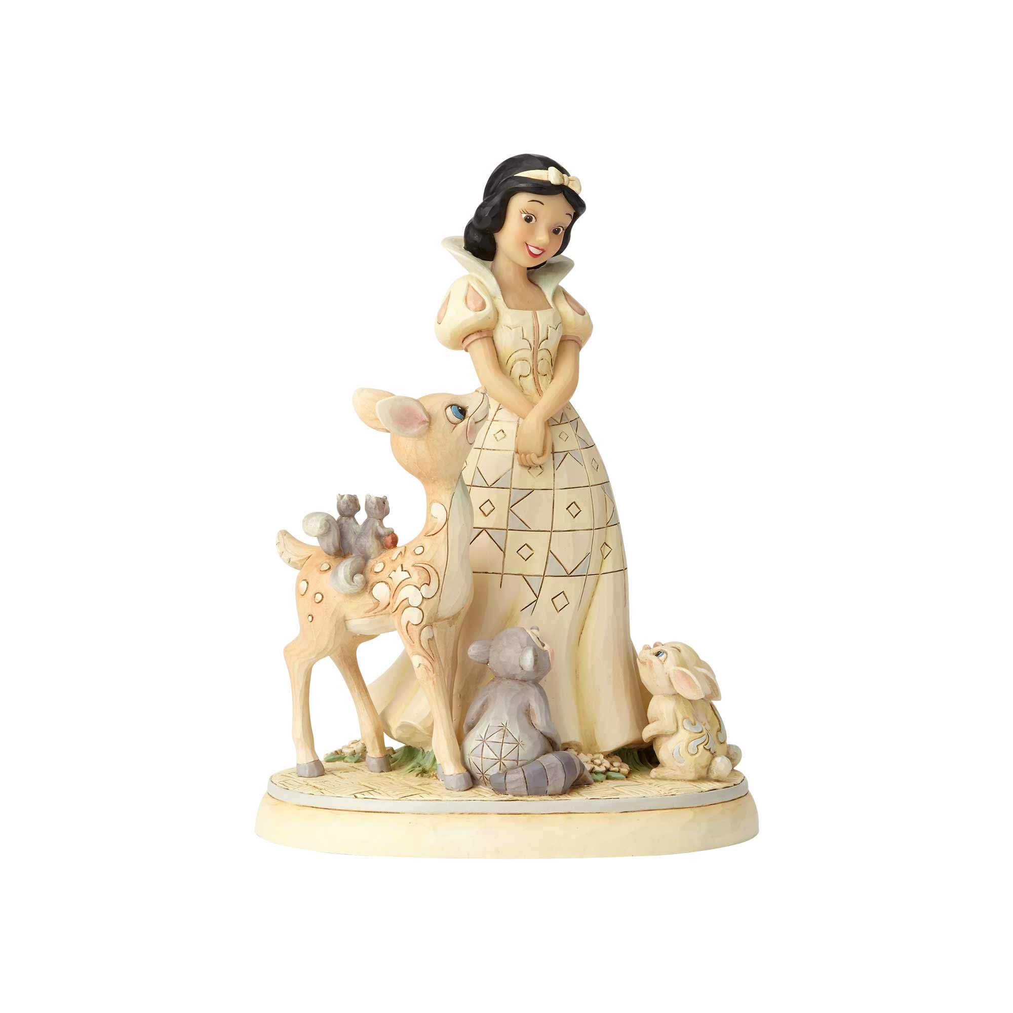 EnescoDisney Traditions By Jim Shore Woodland Snow White Figurine, 7.8", Multicolor