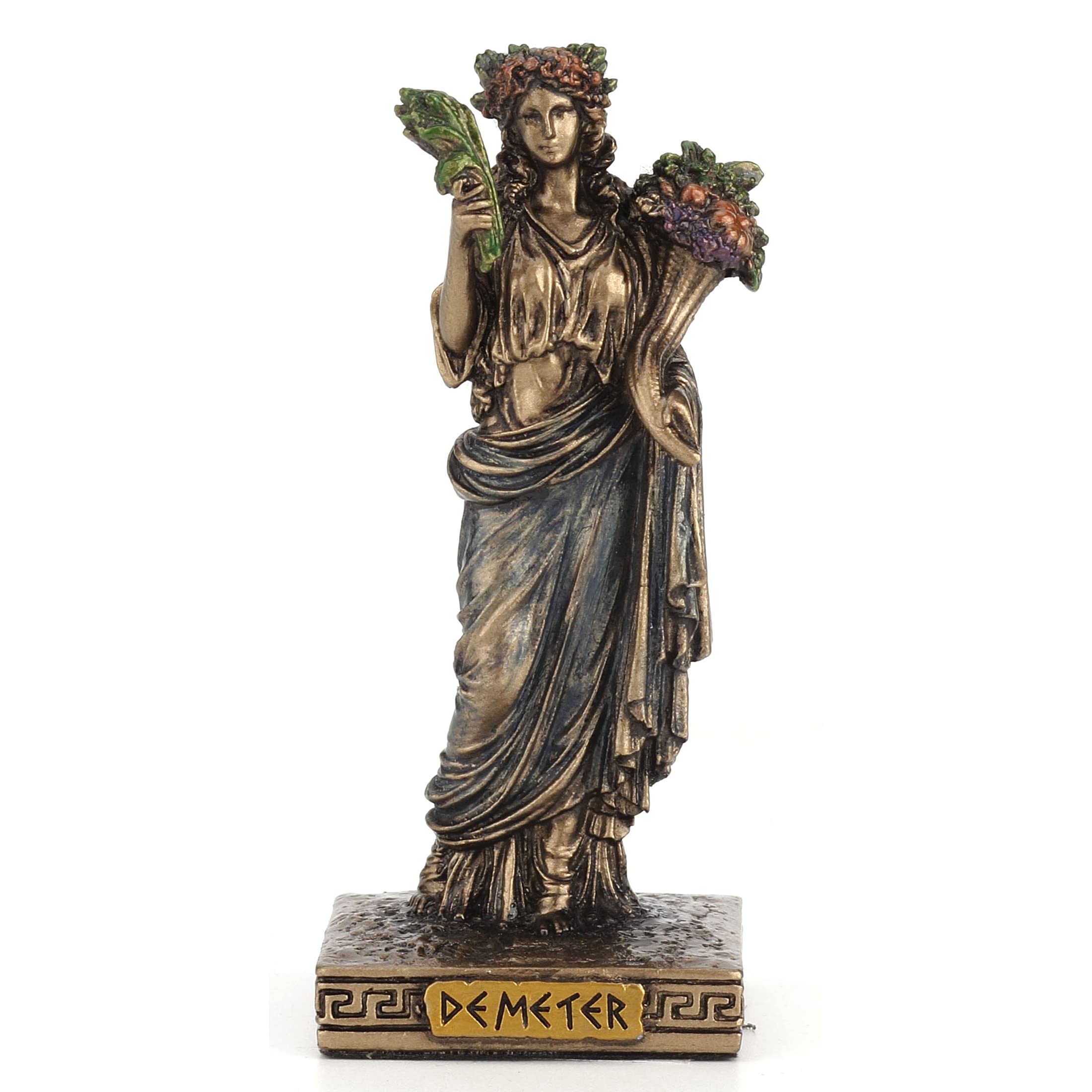 Veronese DesignGreek Gods Miniature Figurine (Demeter, Bronze)