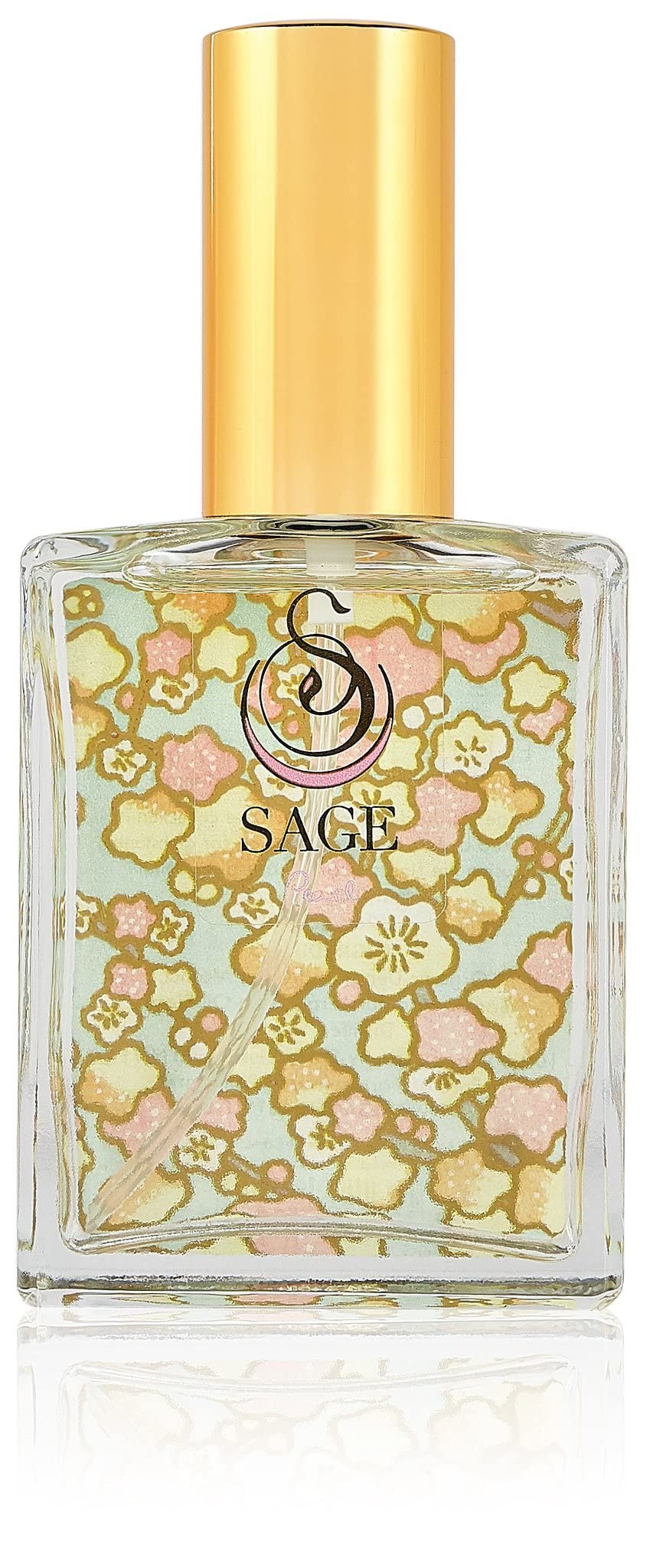 PEARL Eau de Toilette Spray Perfume By The Sage Lifestyle (2 Oz/59 ml) - Travel Perfume, Vegan Perfume Oil - Feel Subtle Hint of Sandalwood, Fresh Musk & Vanilla