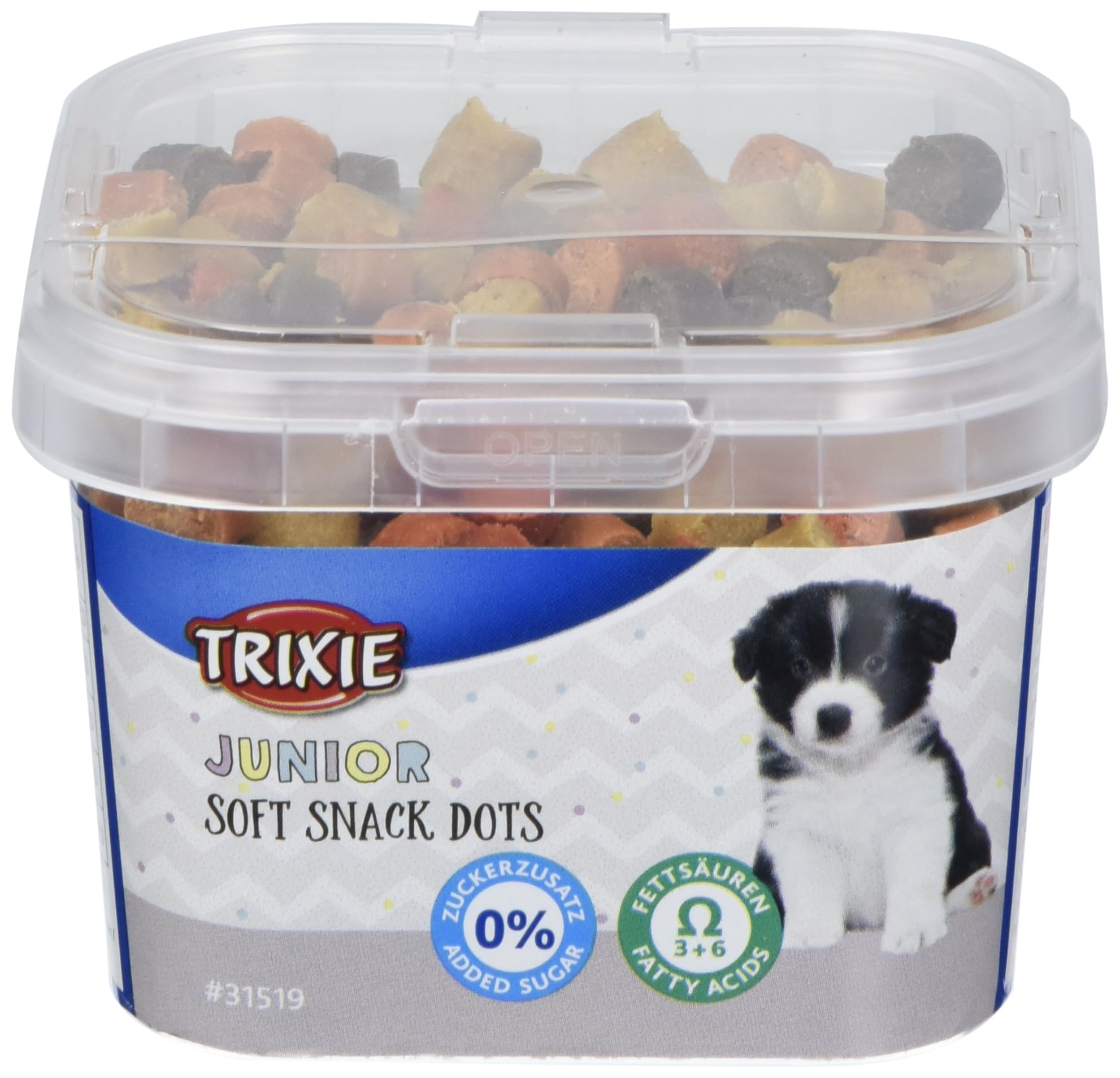 Trixie Junior Soft Snack Dots with Omega3 Dog Treats 140g