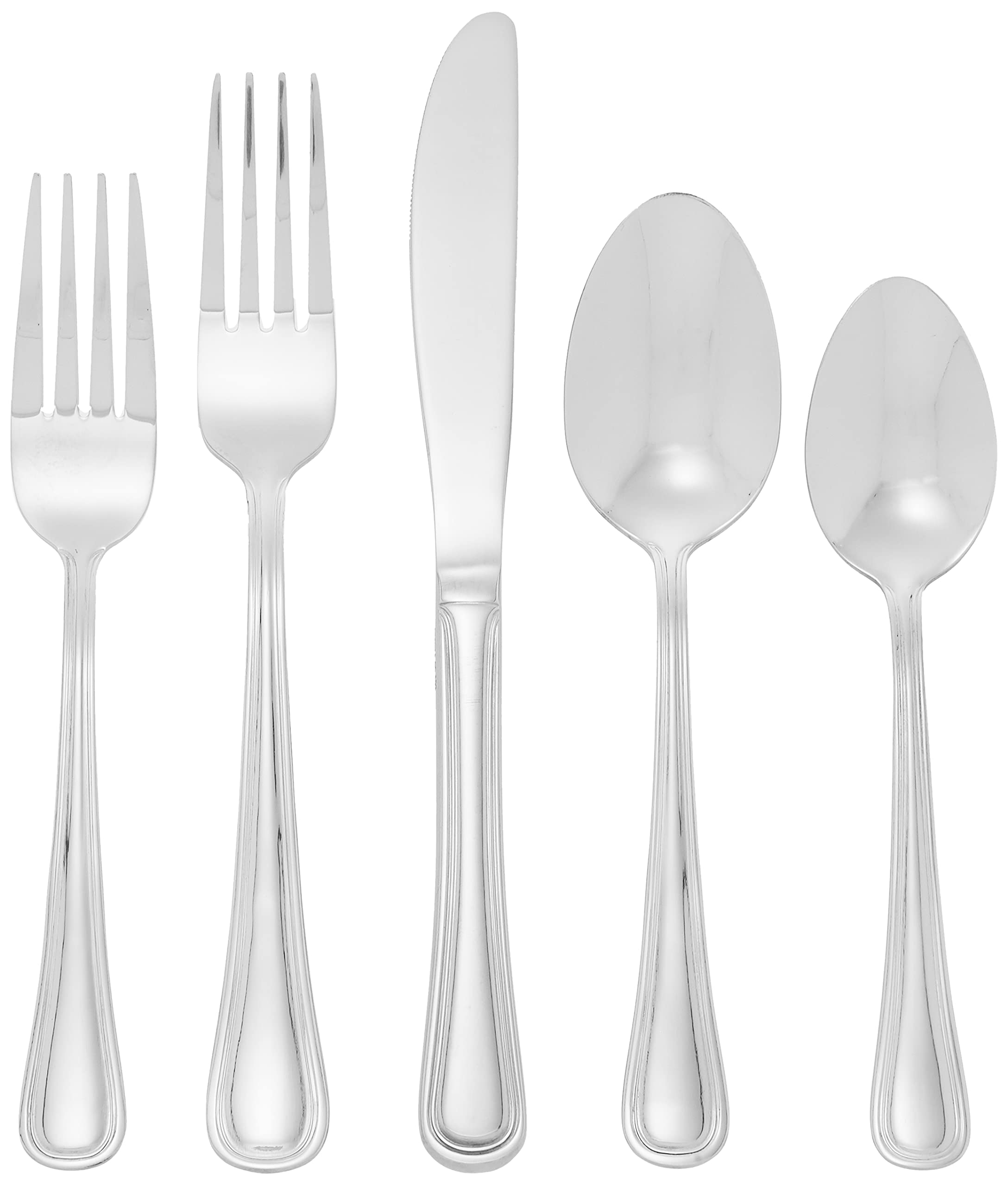 Oneida Flatware 62-Piece Set for 8 Flatware H081062A Tress Serving Set