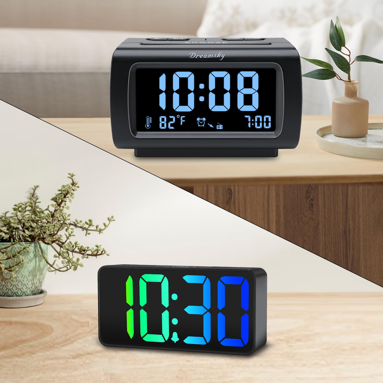 DreamSkyClock Radio and RGB Digital Clock