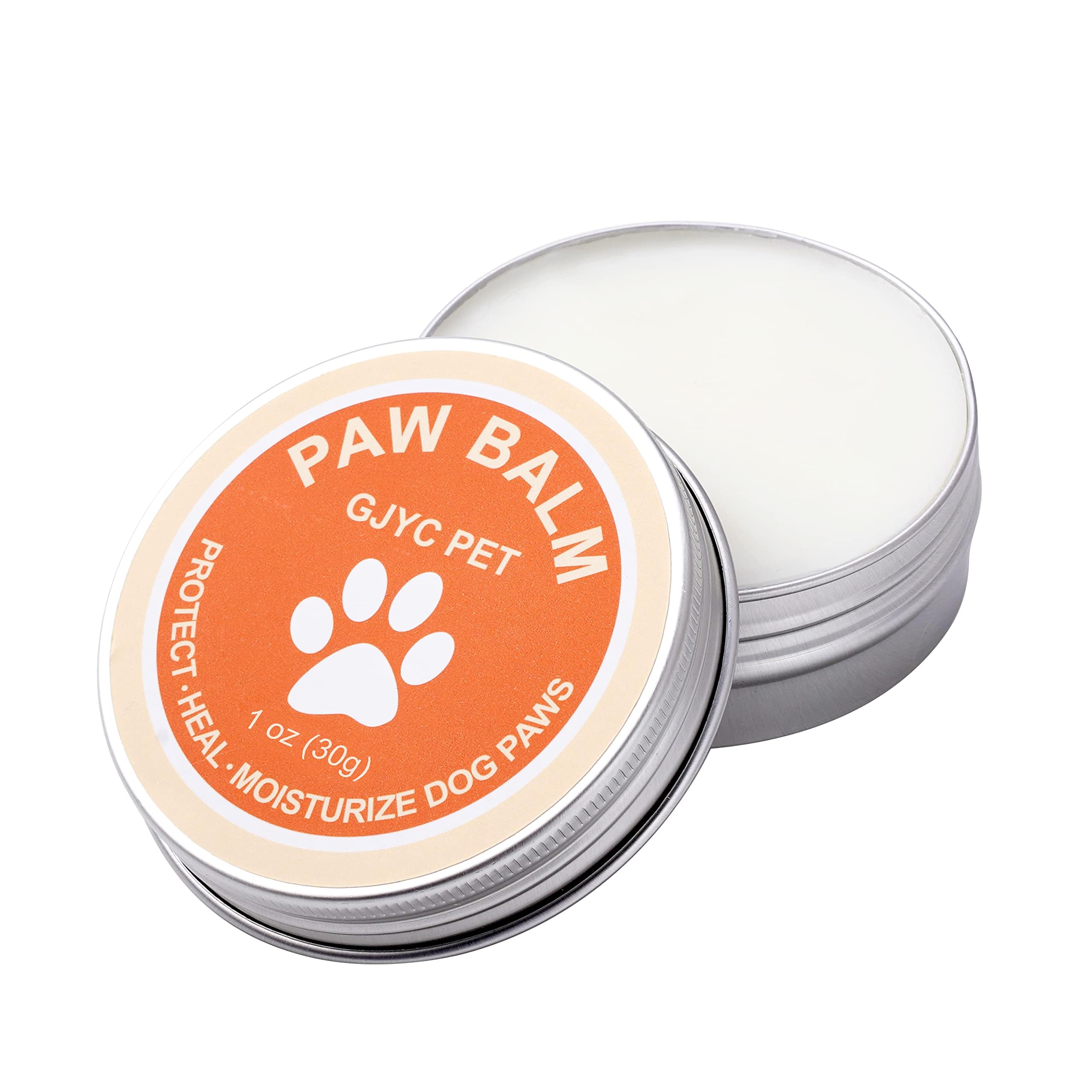 Mumoo Bear 2 oz (60g) Natural Dog Paw Balm - Organic Lickable Moisturizing Cream for Paws, Snout & Elbows | Heals Dry, Cracked Skin | Vitamin E & Food-Grade Ingredients | 2.12 oz