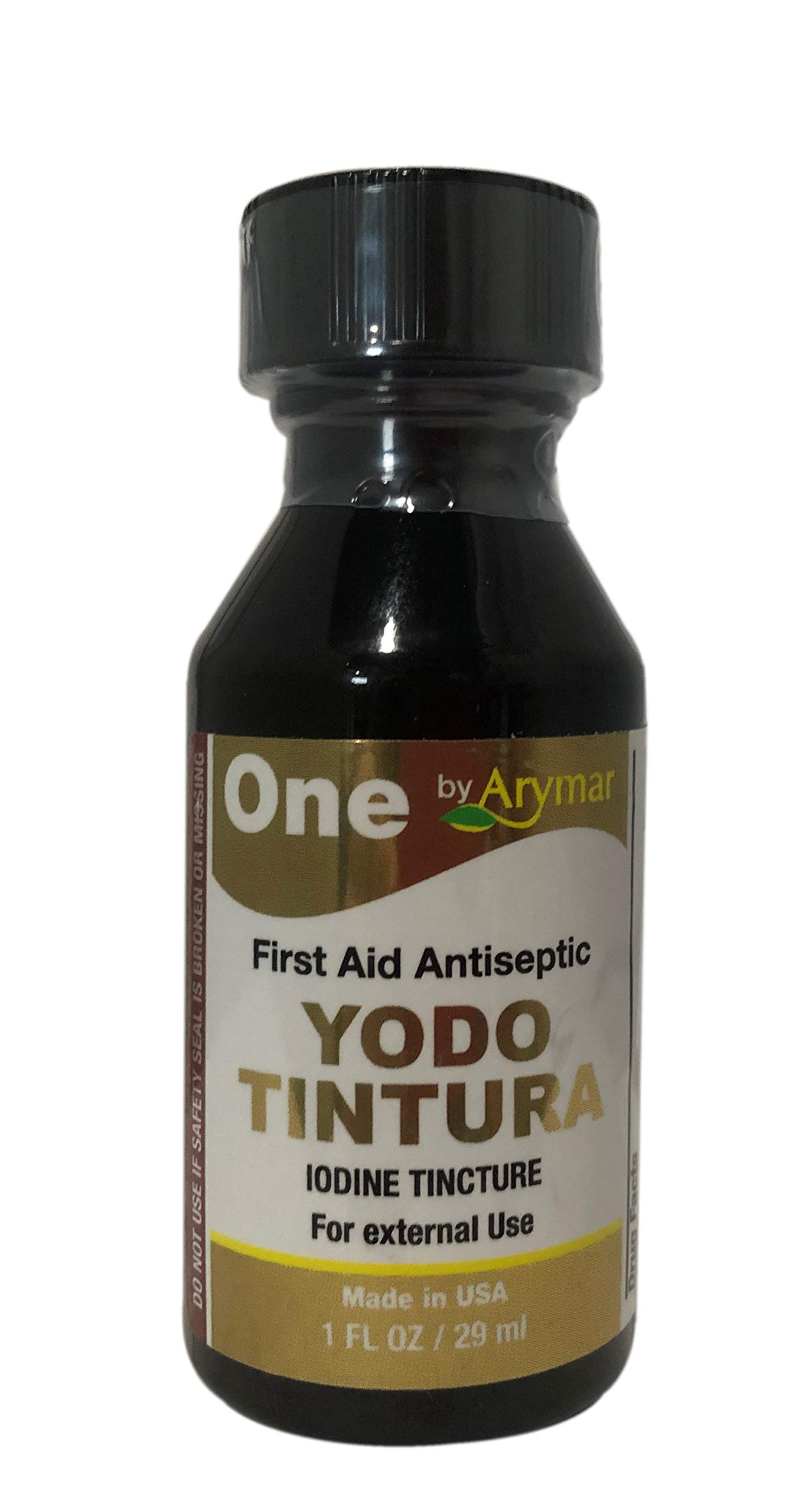 Arymar Iodine Tincture (Tintura de YODO) 1 FL OZ