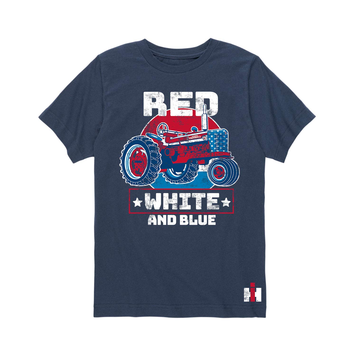 International Harvester - Red White and Blue - Toddler Short Sleeve Graphic T-Shirt