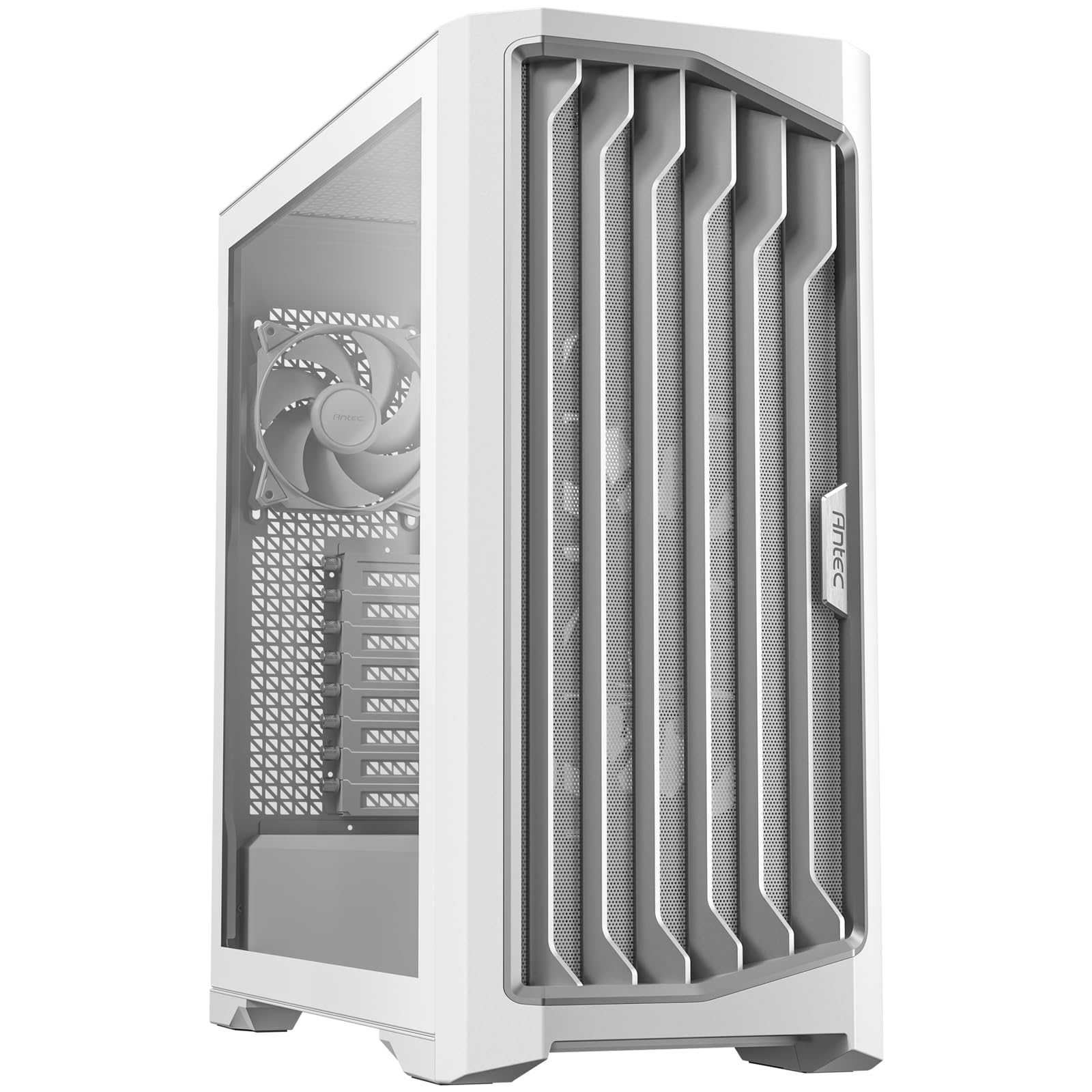 Antec Performance 1 FT W, RTX 40 Series GPU Support, Temp. Display, 4 x Storm T3 PWM Fans, Type-C, Dual TG Side Panels, Removable Top Fan/Radiator Bracket, Mesh Front Panel, Full-Tower E-ATX PC Case