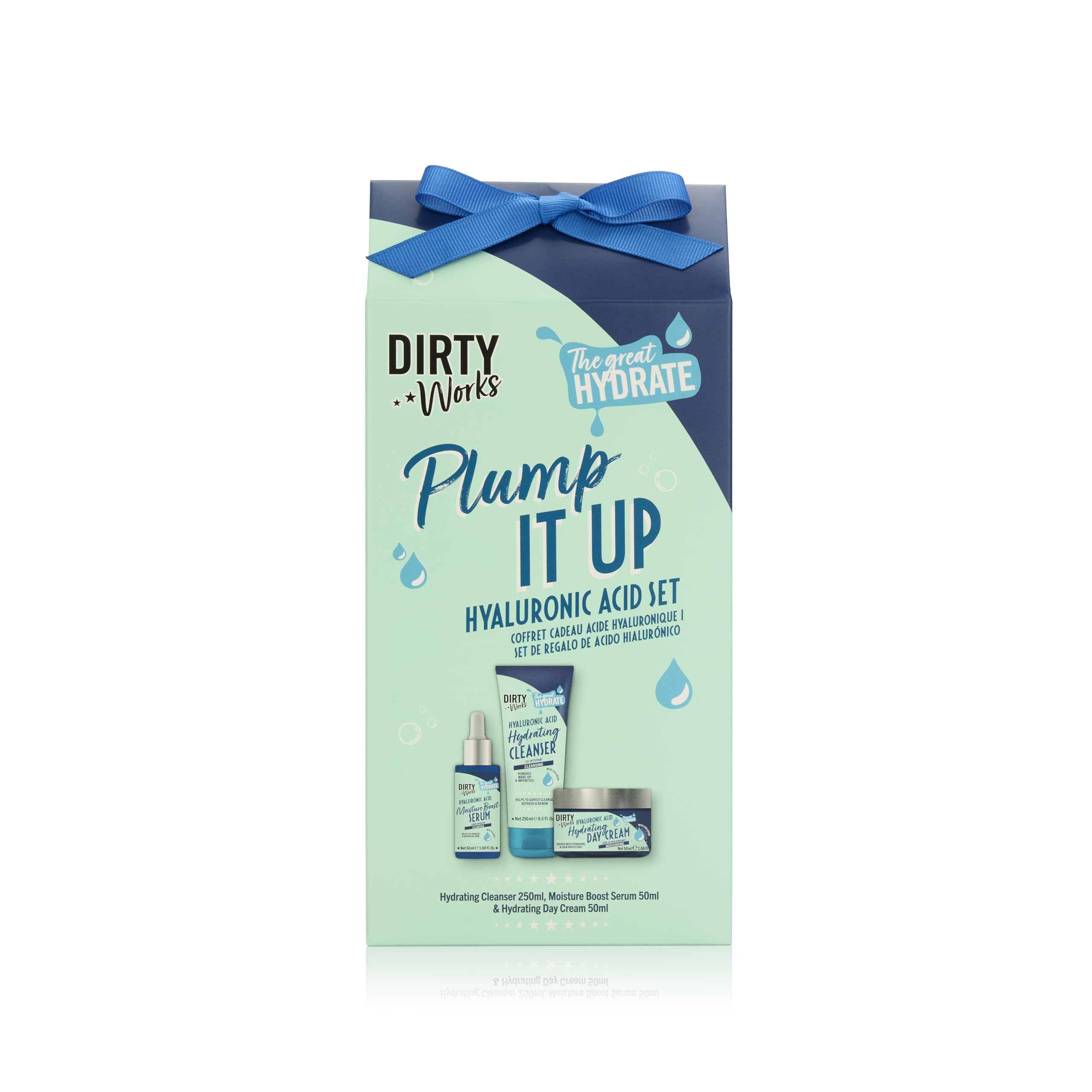 Dirty WorksPlump It Up Hyaluronic Acid Gift Set