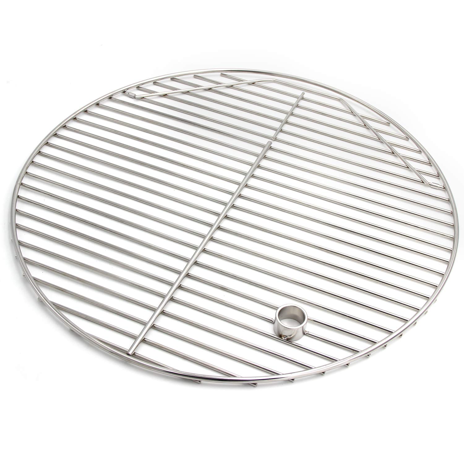 Hongso 19.5" 304 Stainless Steel Round Cooking Grill Grates Cooking Grid for Akorn Kamado Ceramic Grill, Pit Boss K24, Louisiana Grills K24, Char-Griller 16620 and Other 20 inch Charcoal Grill, SCG195