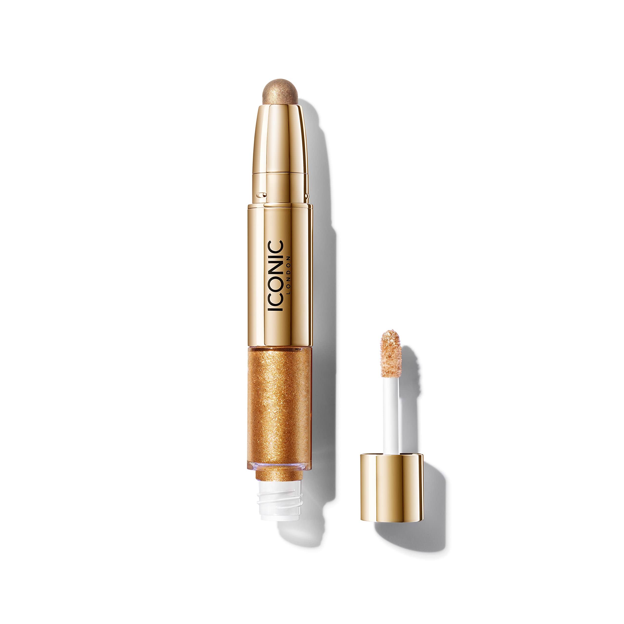 ICONIC LONDONGlaze Crayon | Dual Ended Eyeshadow Stick for Sparkling, Wet-Look Glazed Effect, Cruelty Free, Vegan Makeup