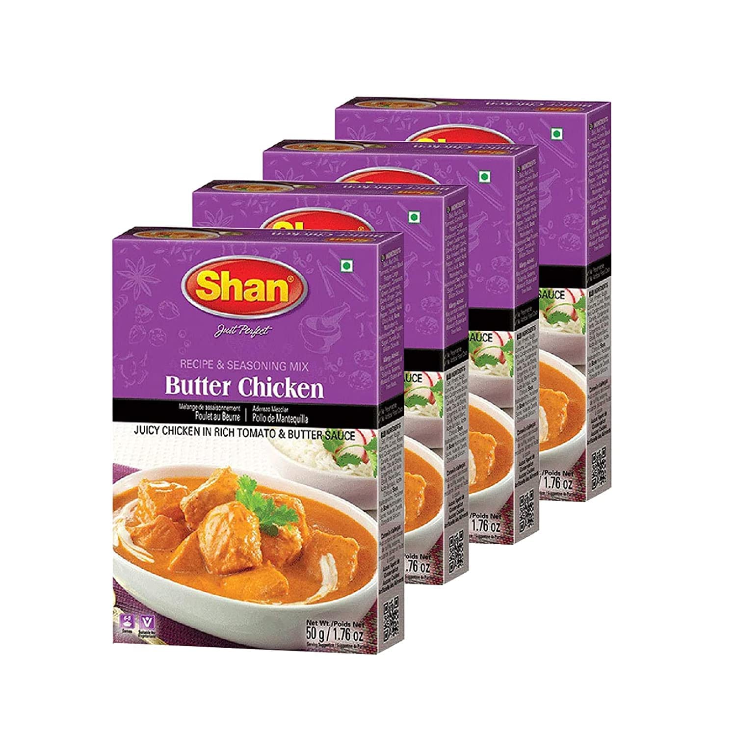 Shan Butter Chicken Mix ( 4 x 50 Gm )