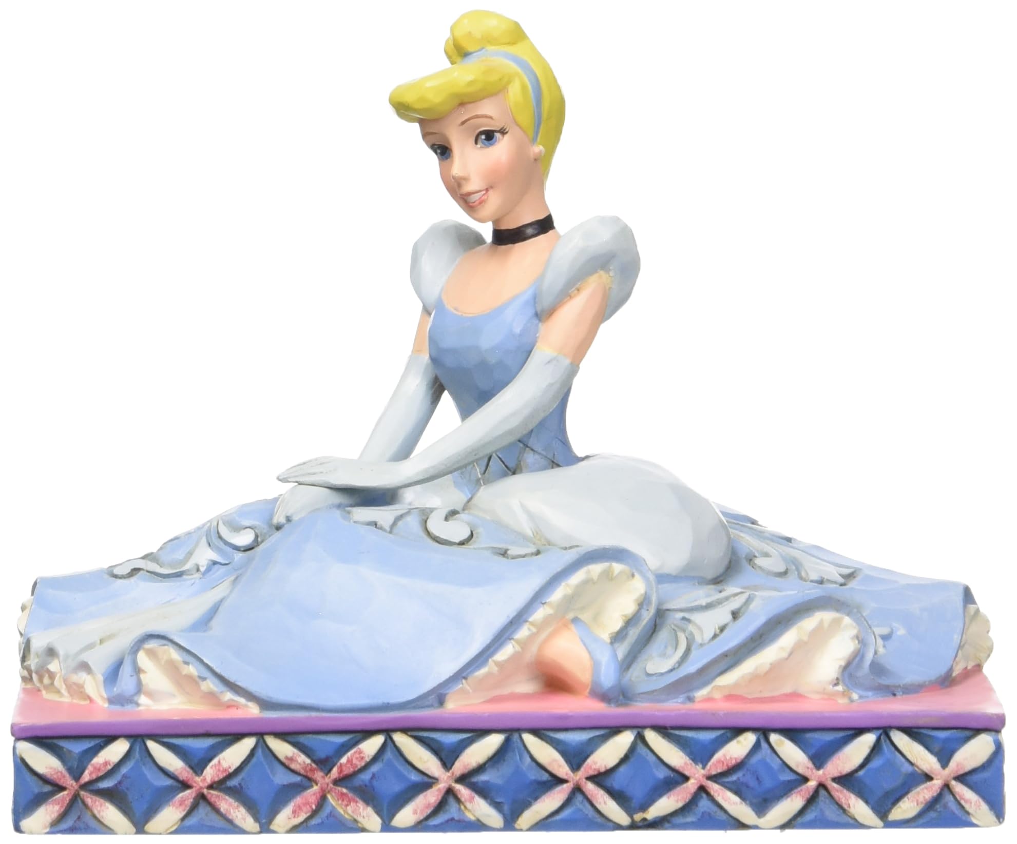 EnescoDisney Traditions By Jim Shore Cinderella Personality Pose Figurine, 3.5 Inch, Multicolor