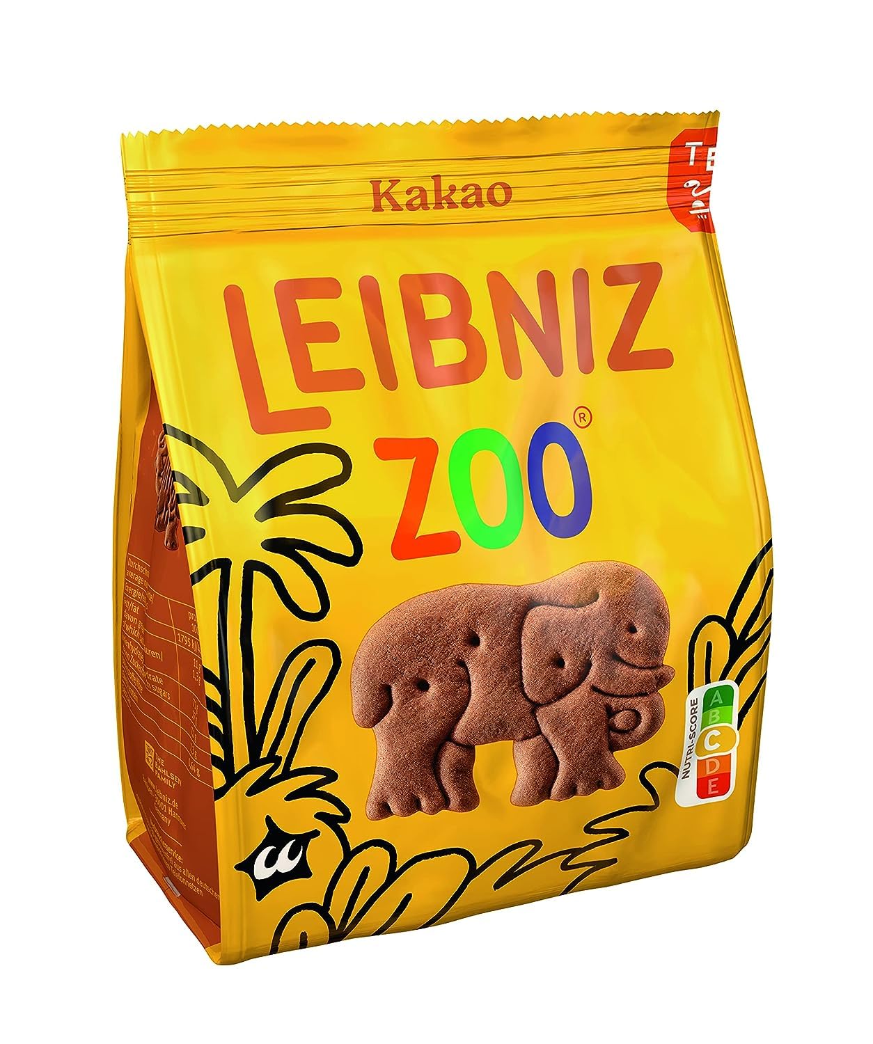 Leibniz Zoo Cocoa Biscuit Animal Shaped Oil Free 100gm